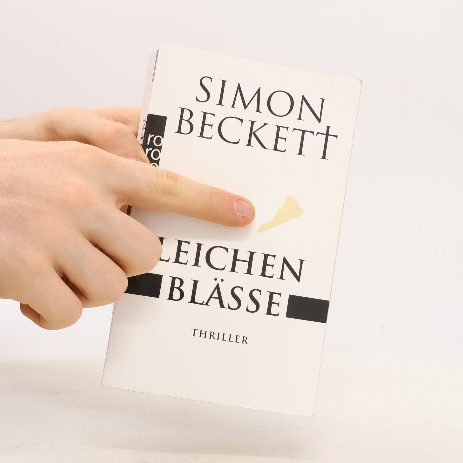 Simon Beckett Leichenblässe