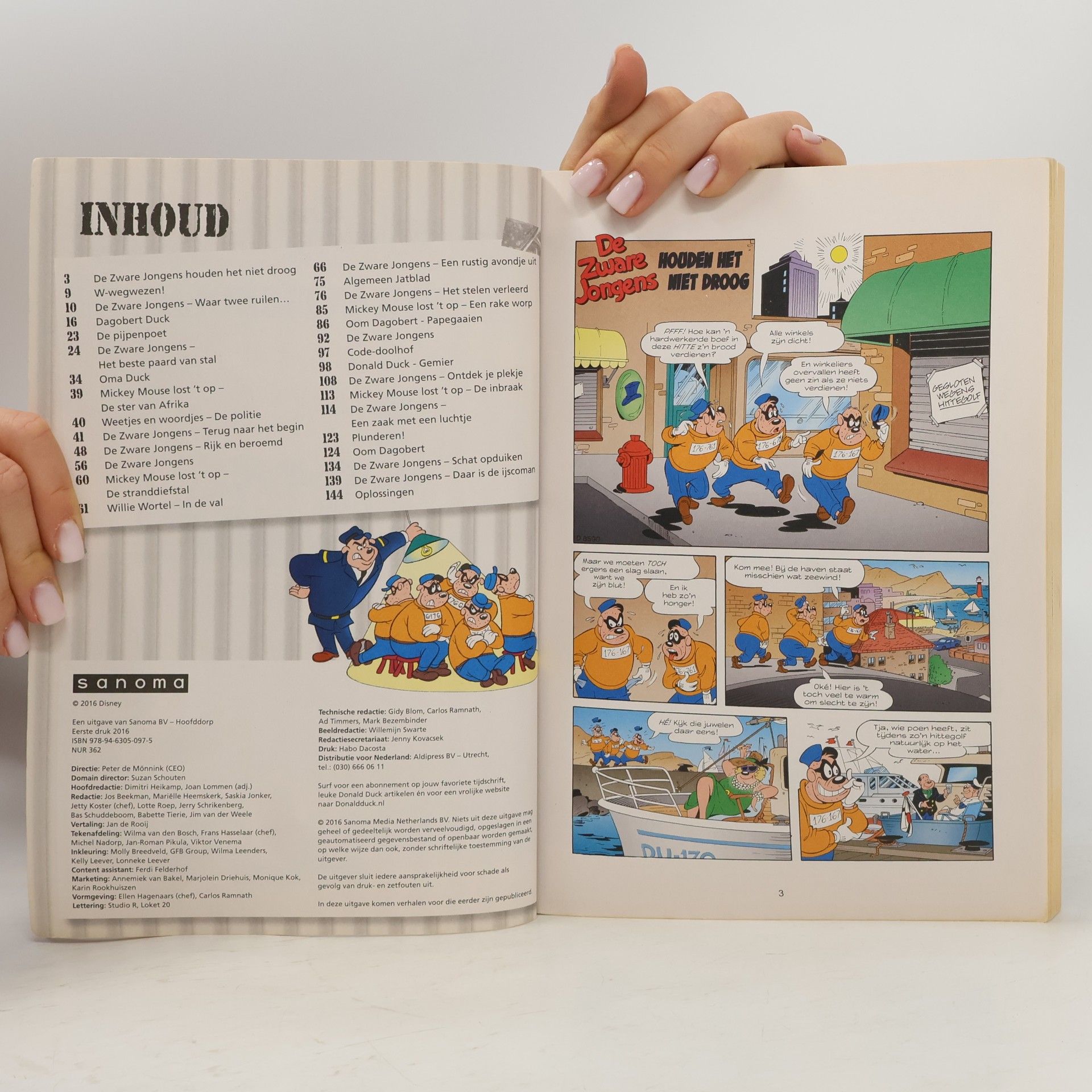 Zware Jongens vakantieboek 2016