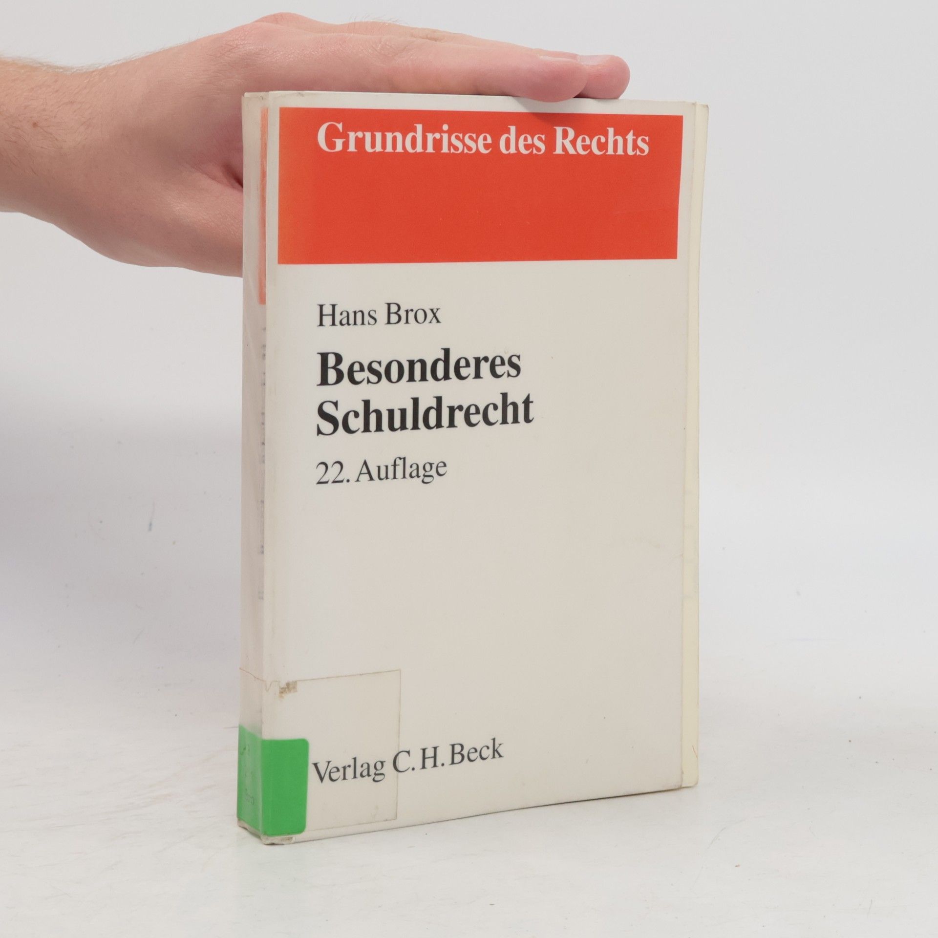 Besonderes Schuldrecht