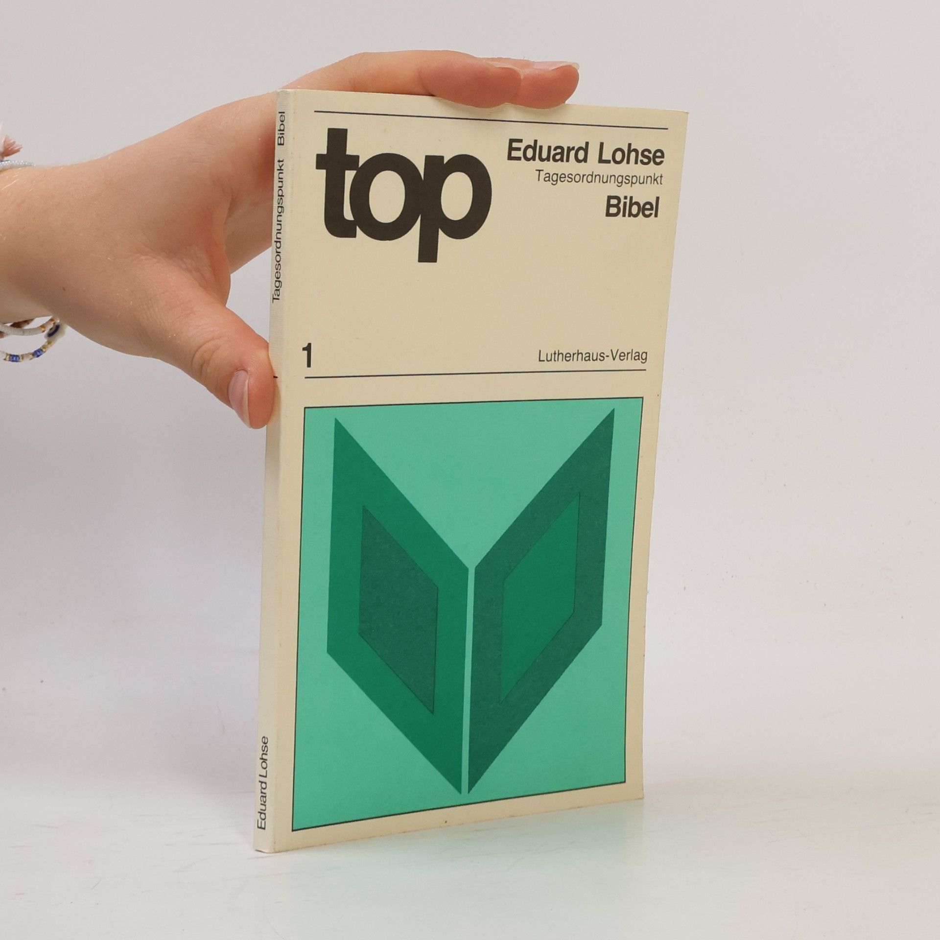 Eduard Lohse top - 1: Tagesordnungspunkt Bibel