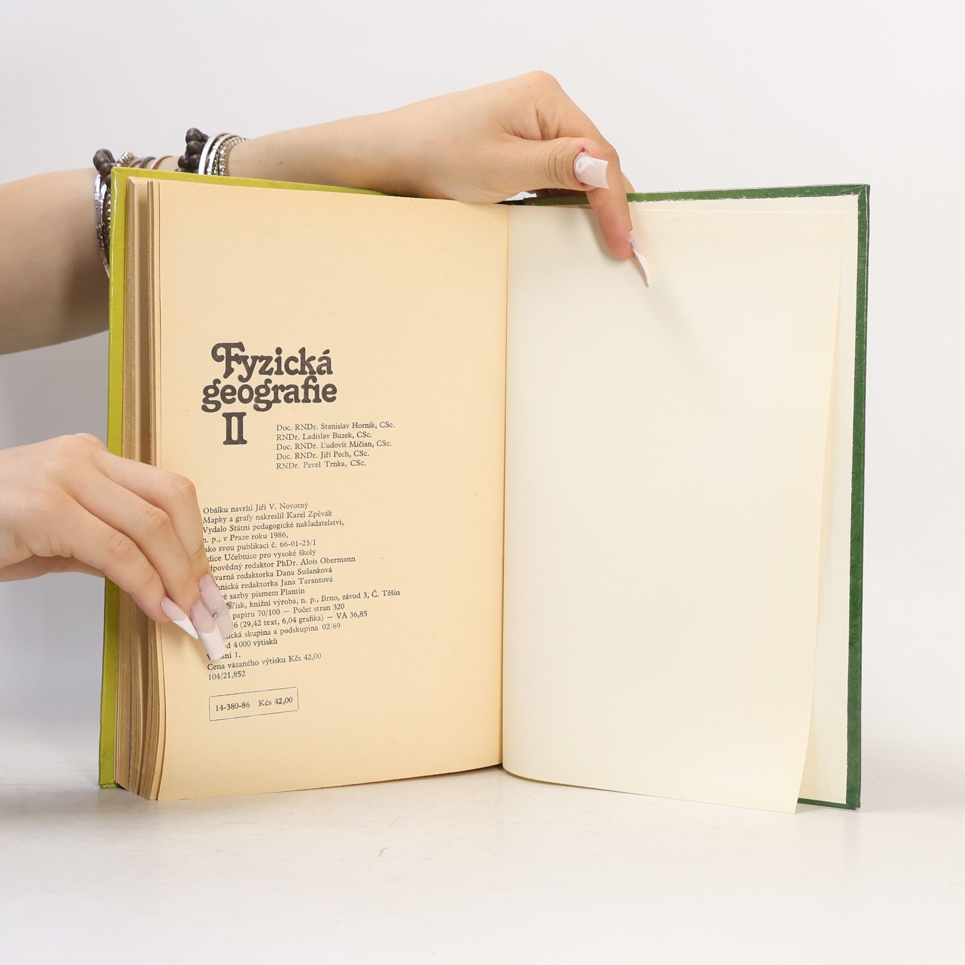 Stanislav Horník Fyzická geografie II.