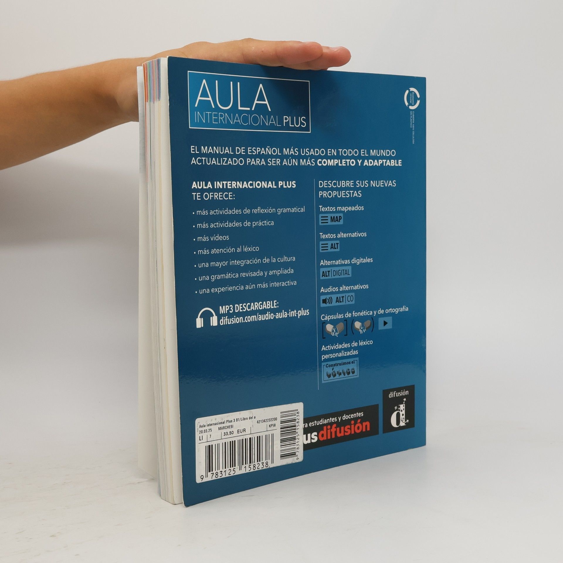 Autorenkollektiv Aula internacional Plus 3 (B1). Libro del alumno + audios y vídeos online
