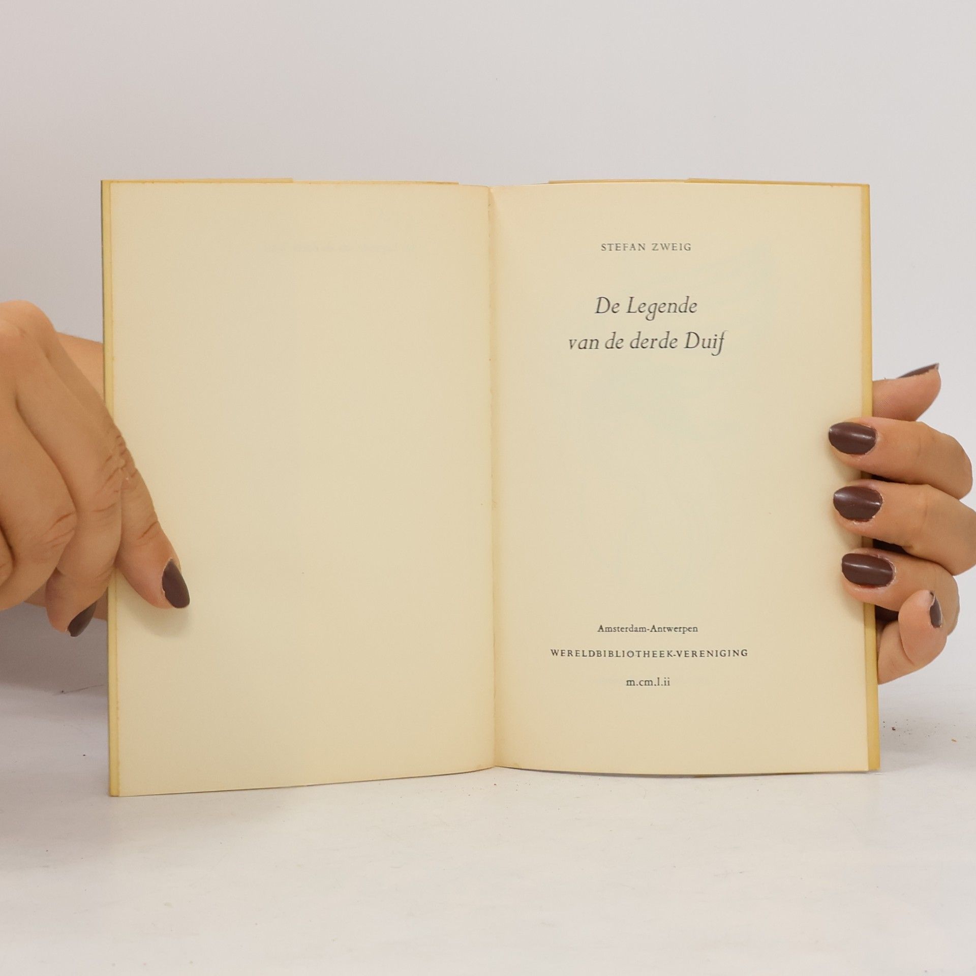 Stefan Zweig De legende van de derde Duif