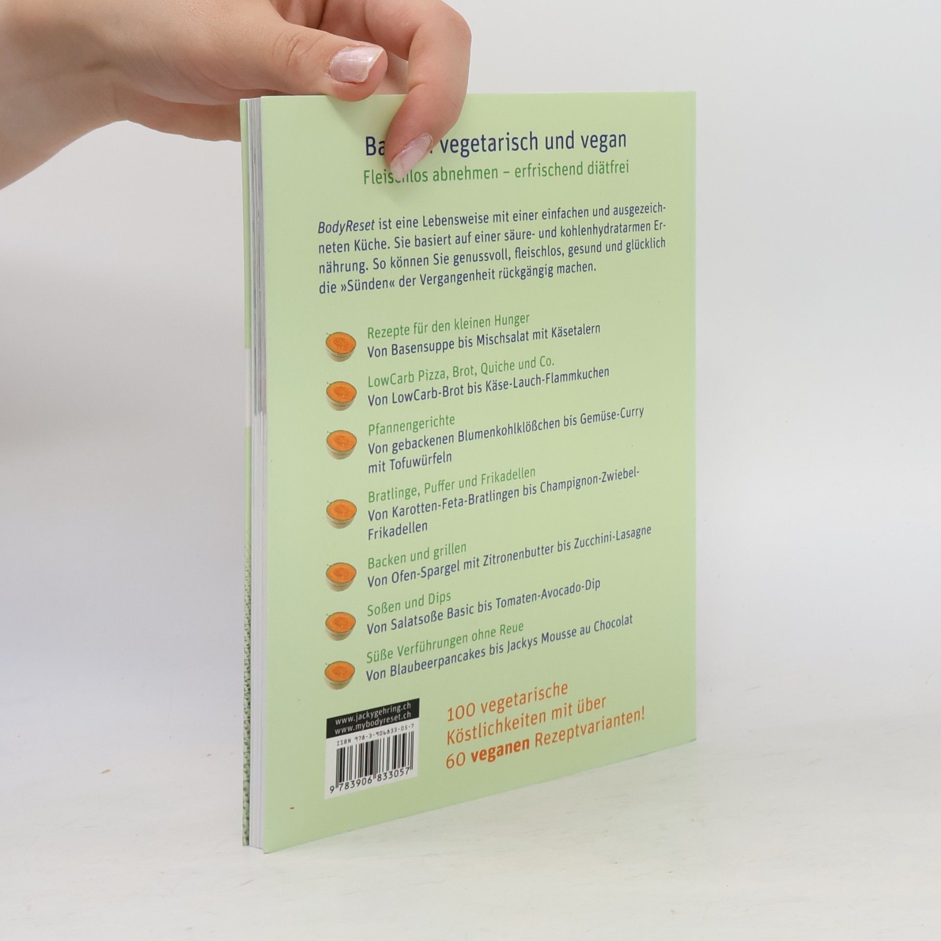 Jacky Gehring BodyReset - vegetarisch geniessen