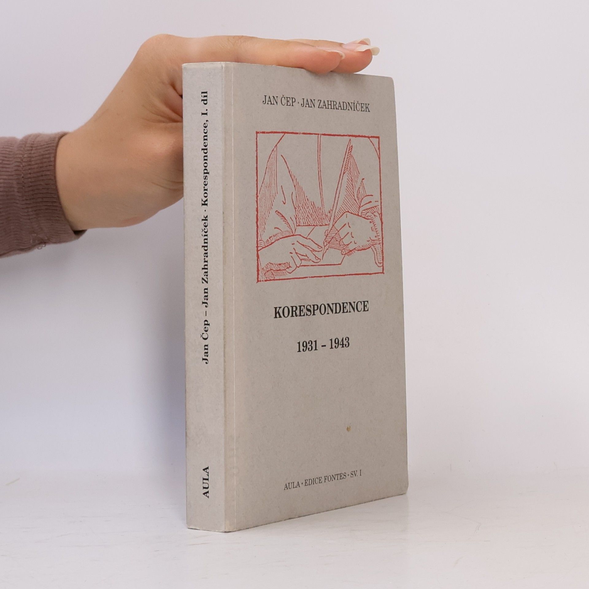 Jan Zahradníček Korespondence 1931-1943