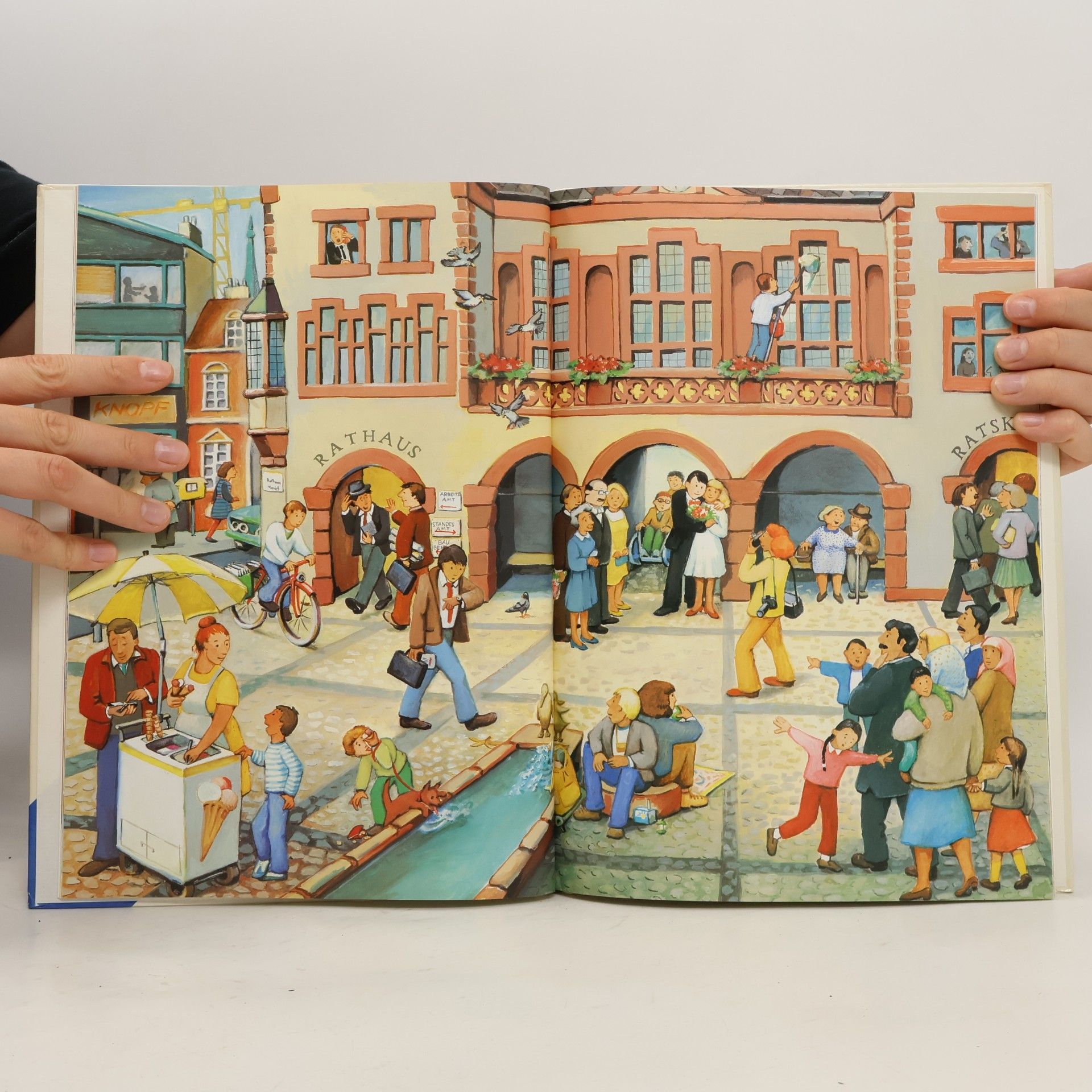 Ursel Scheffler Bei der Arbeit. Ein Bilderbuch von den Berufen