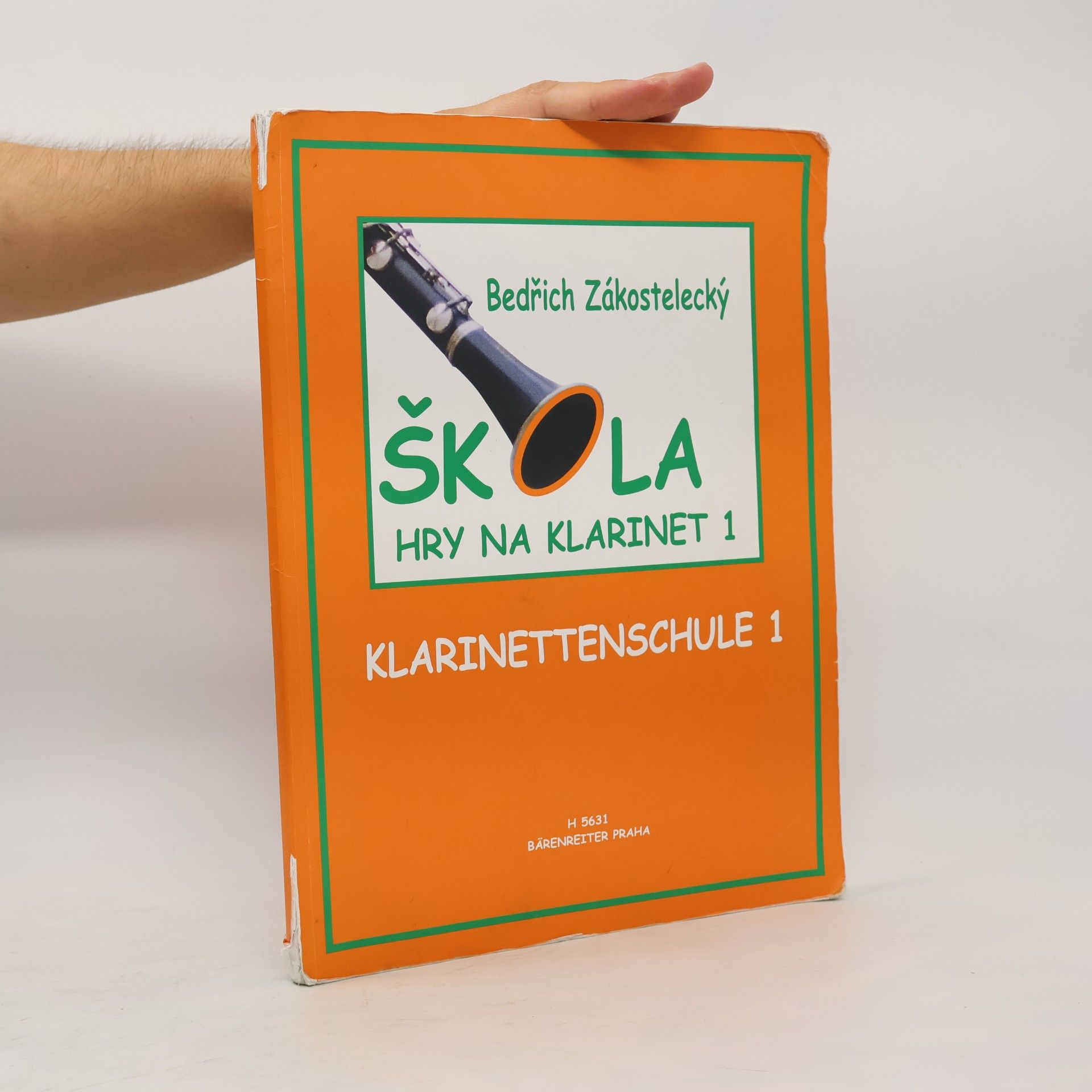 Bedřich Zákostelecký Škola hry na klarinet / Klarinettenschule