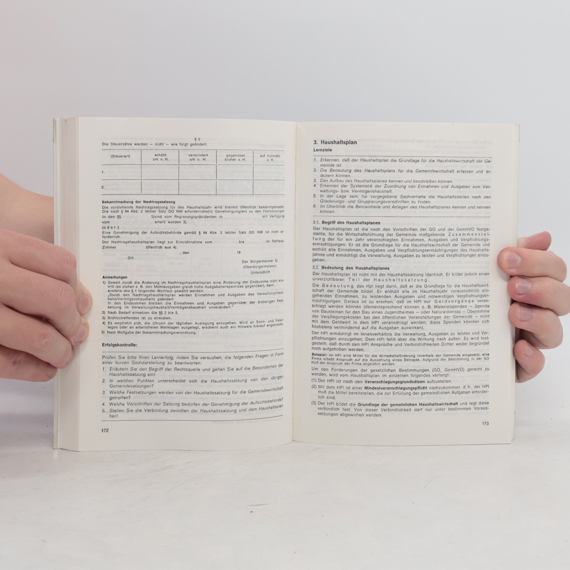 Johannes Rauball Grundriß Verwaltungs- lehre