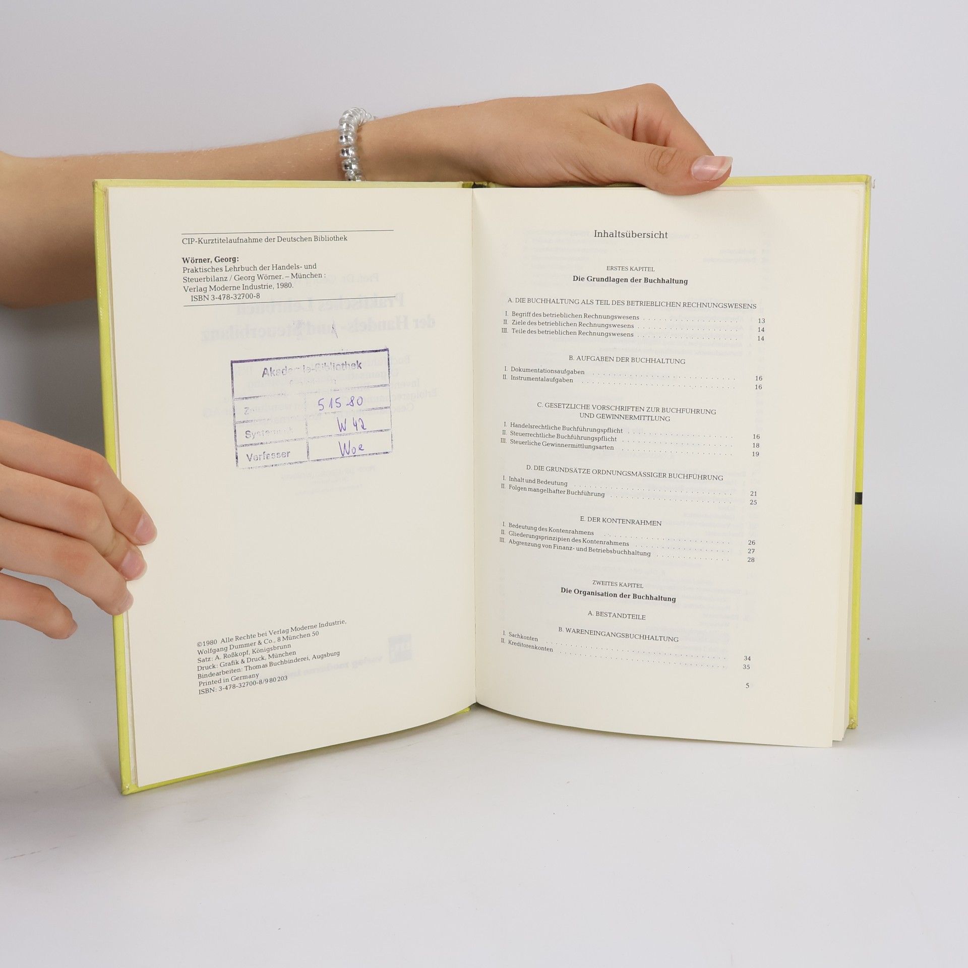 Georg Wörner Praktisches Lehrbuch der Handels- und Steuerbilanz