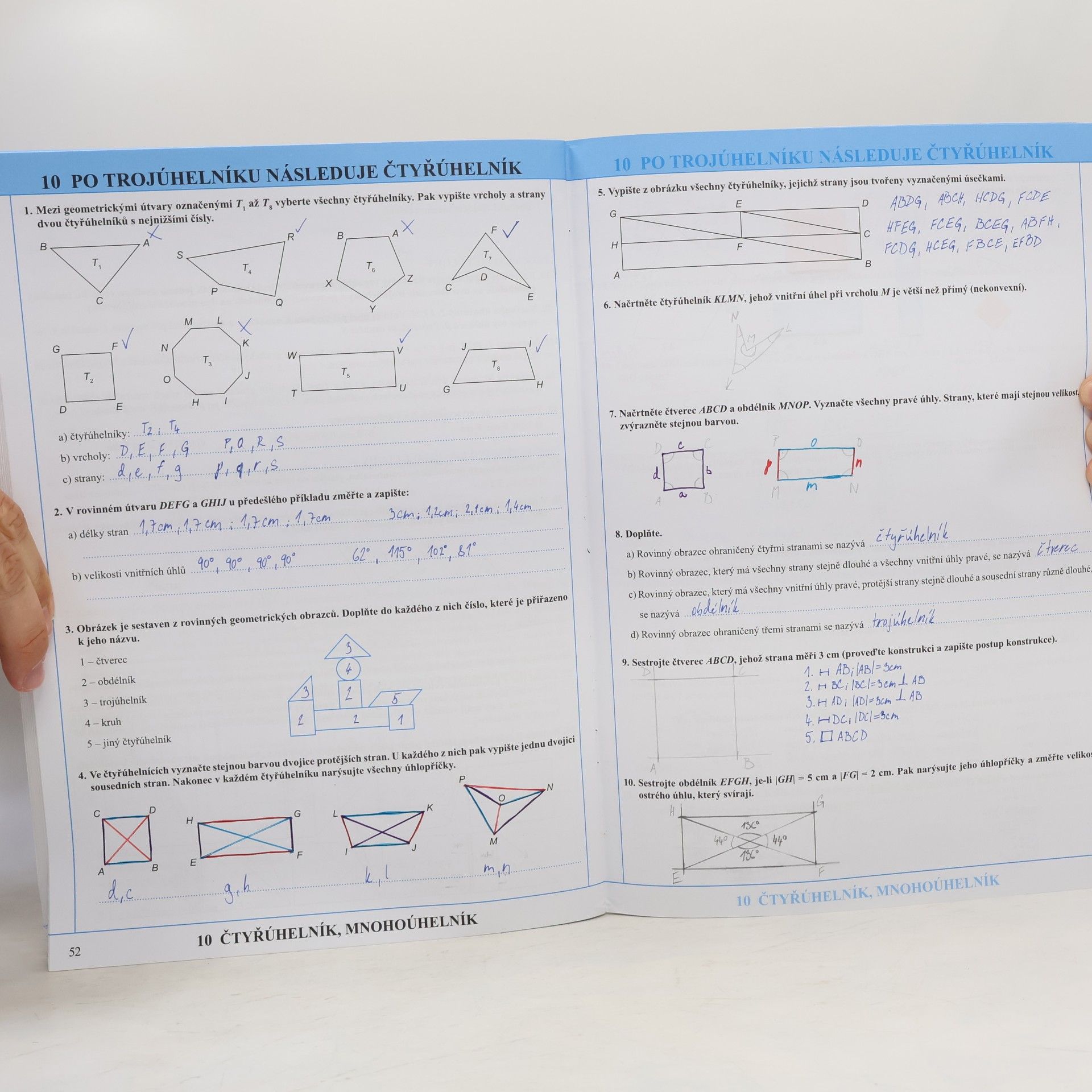 M. Jedličková Matematika 6 Základy geometrie Pracovní sešit