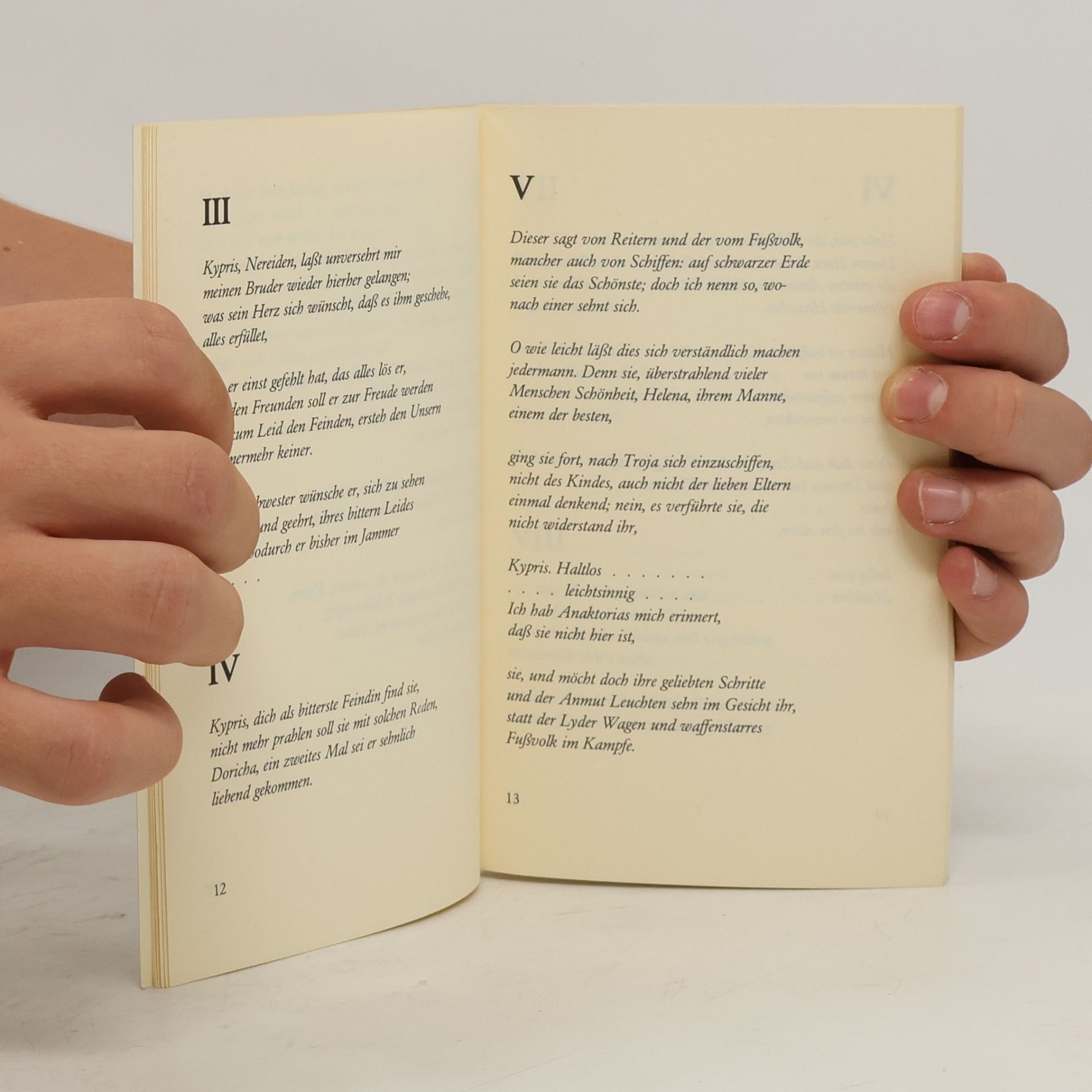 Sapfo Strophen und Verse