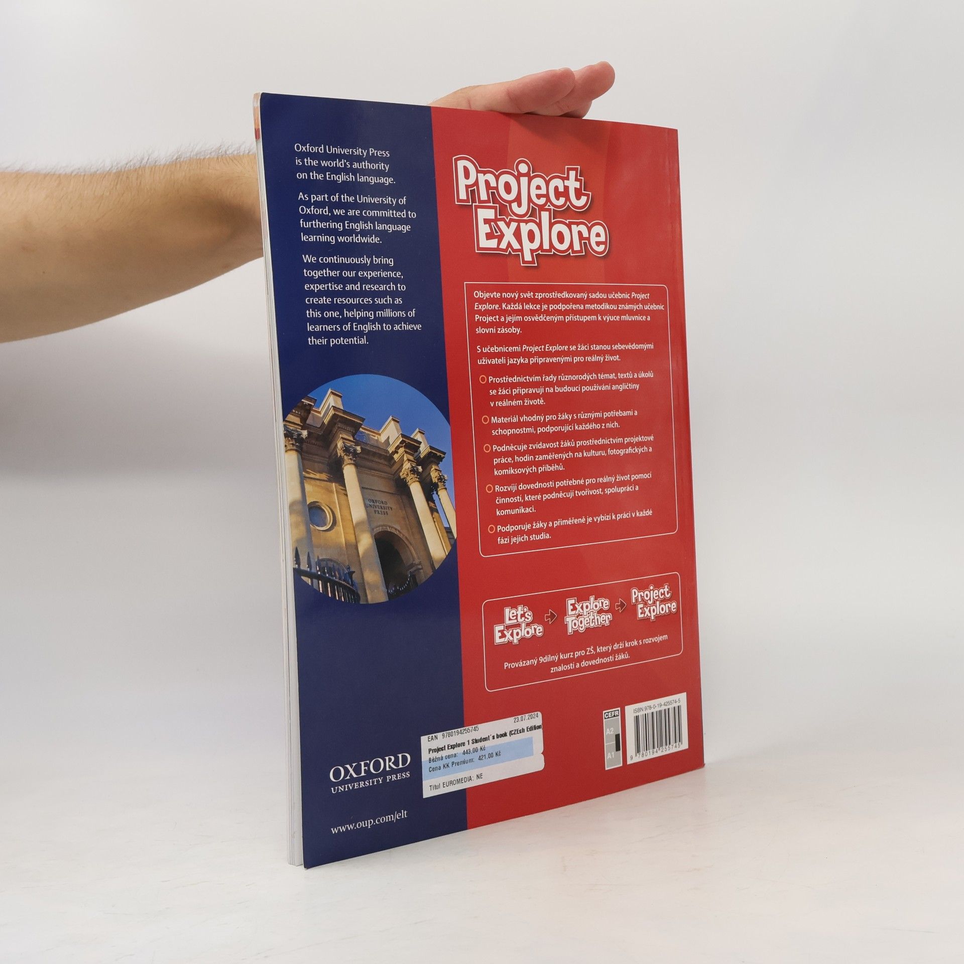 Sarah Phillips Project Explore 1 Student´s book (CZEch Edition)