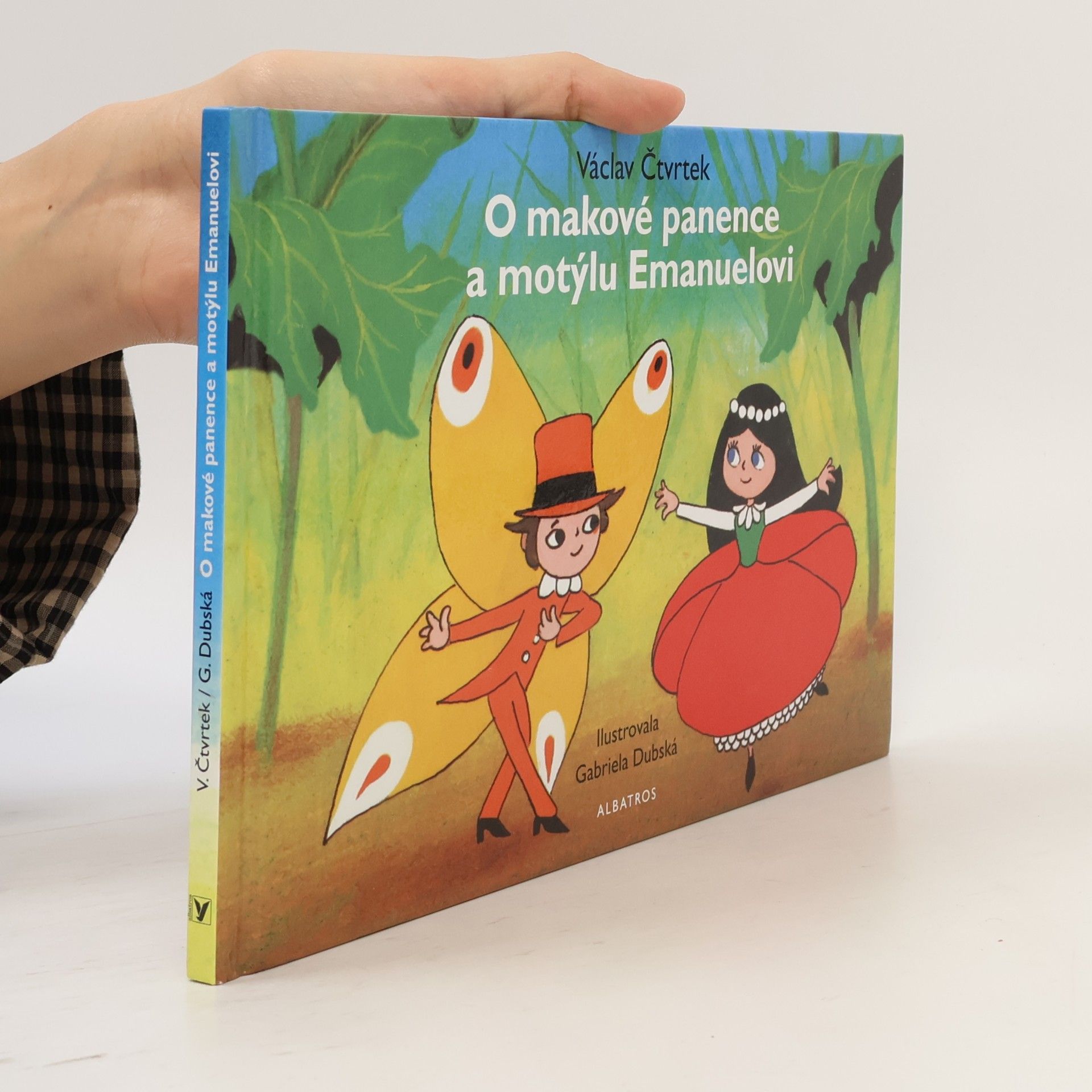 O makové panence a motýlu Emanuelovi