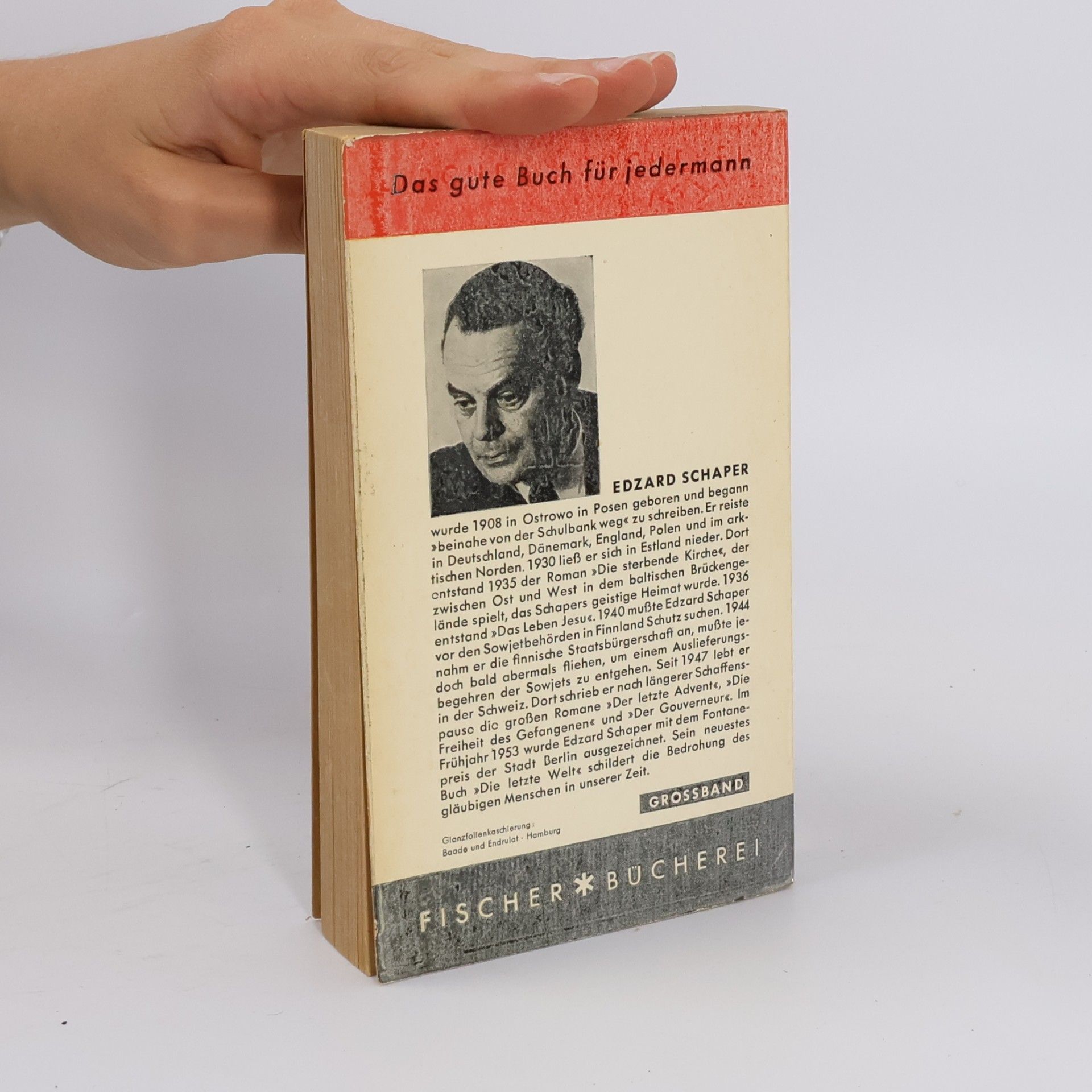 Edzard Schaper Der Gouverneur