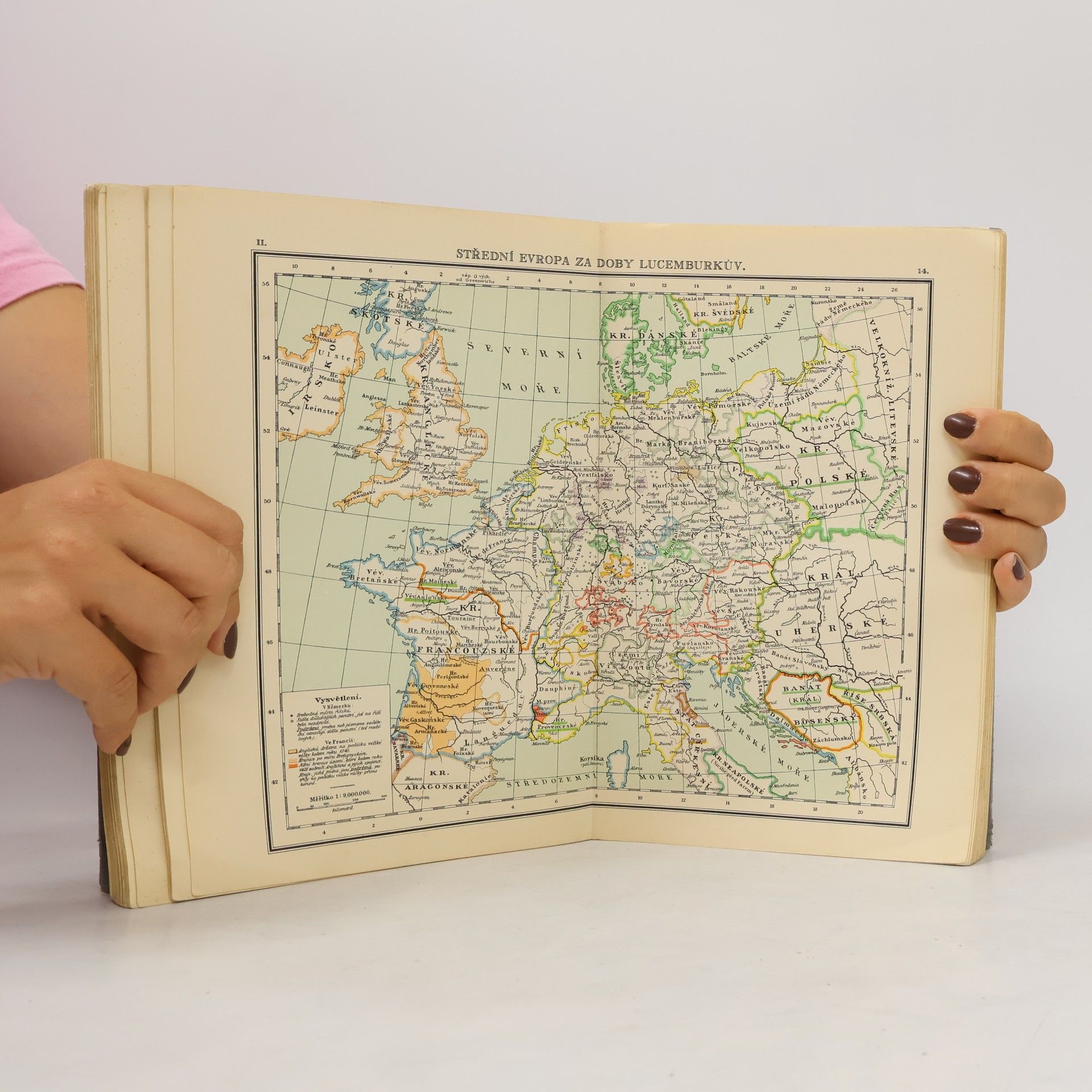 Antonín Balcar Historicko-zeměpisný atlas školní starého, středního a nového věku