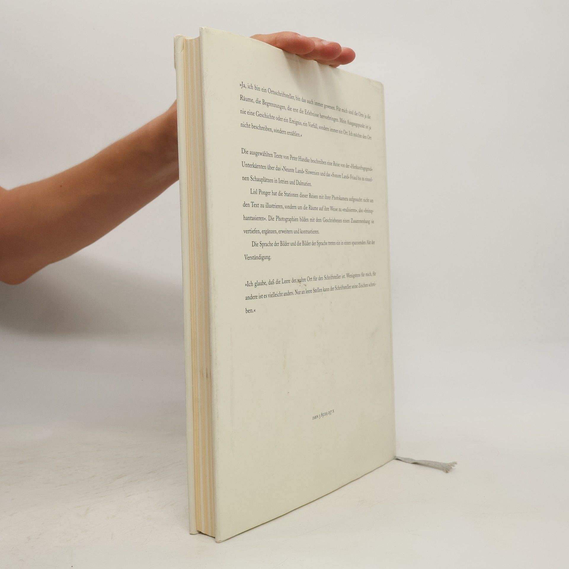 Peter Handke Ein Wortland