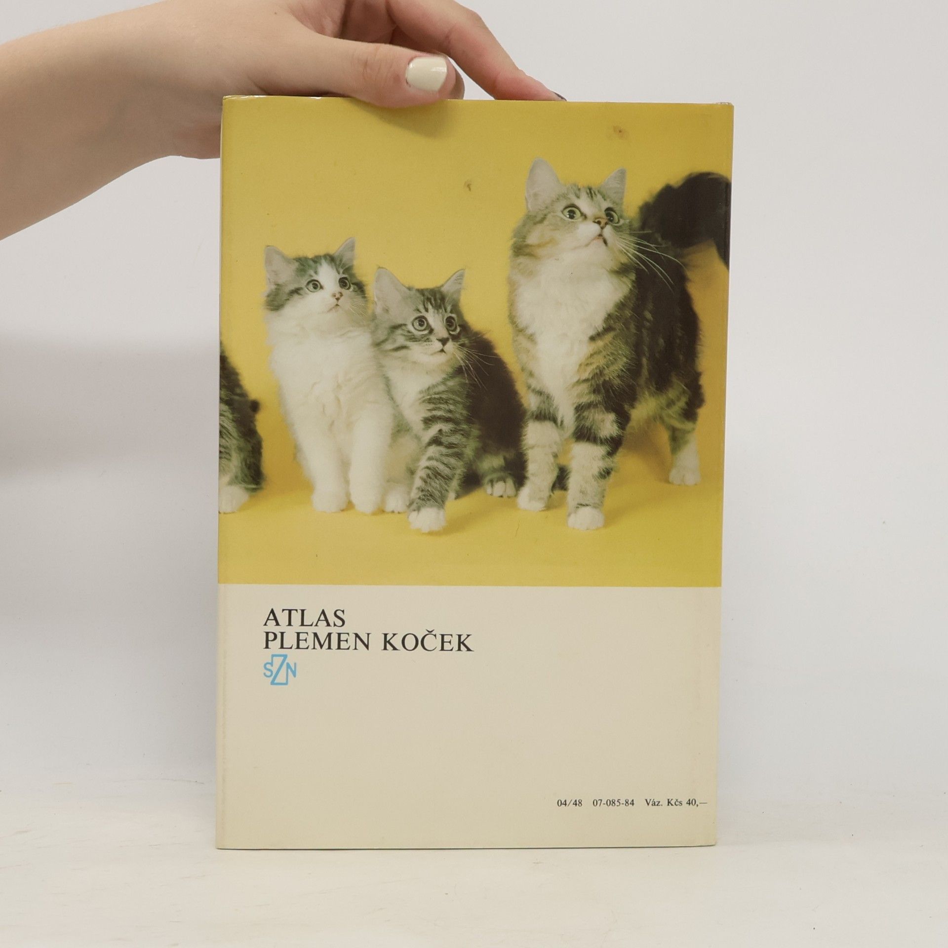 Jan Vařejčko Atlas plemen koček