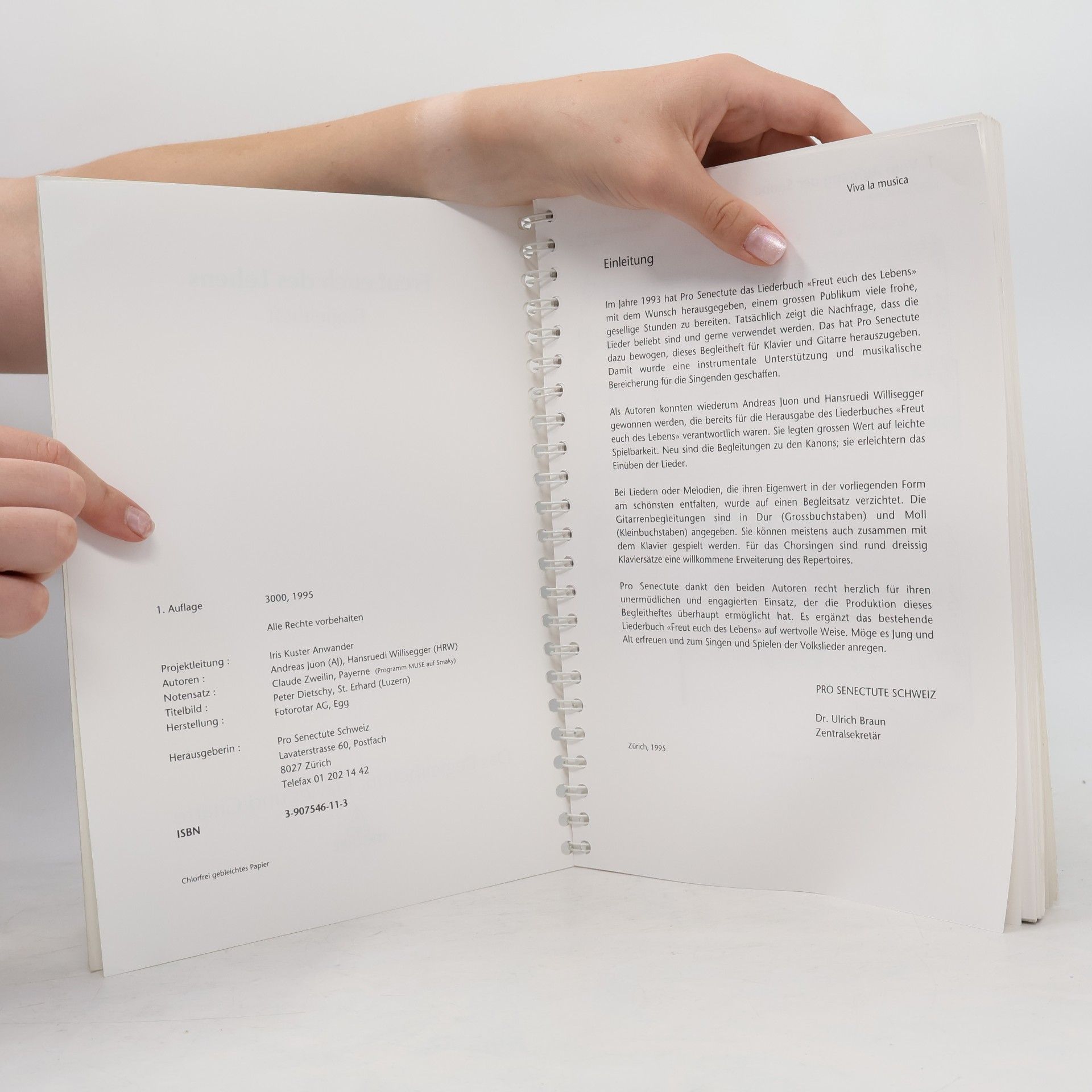kolektiv Das Bergleitheft zum Pro Senectute Liederbuch