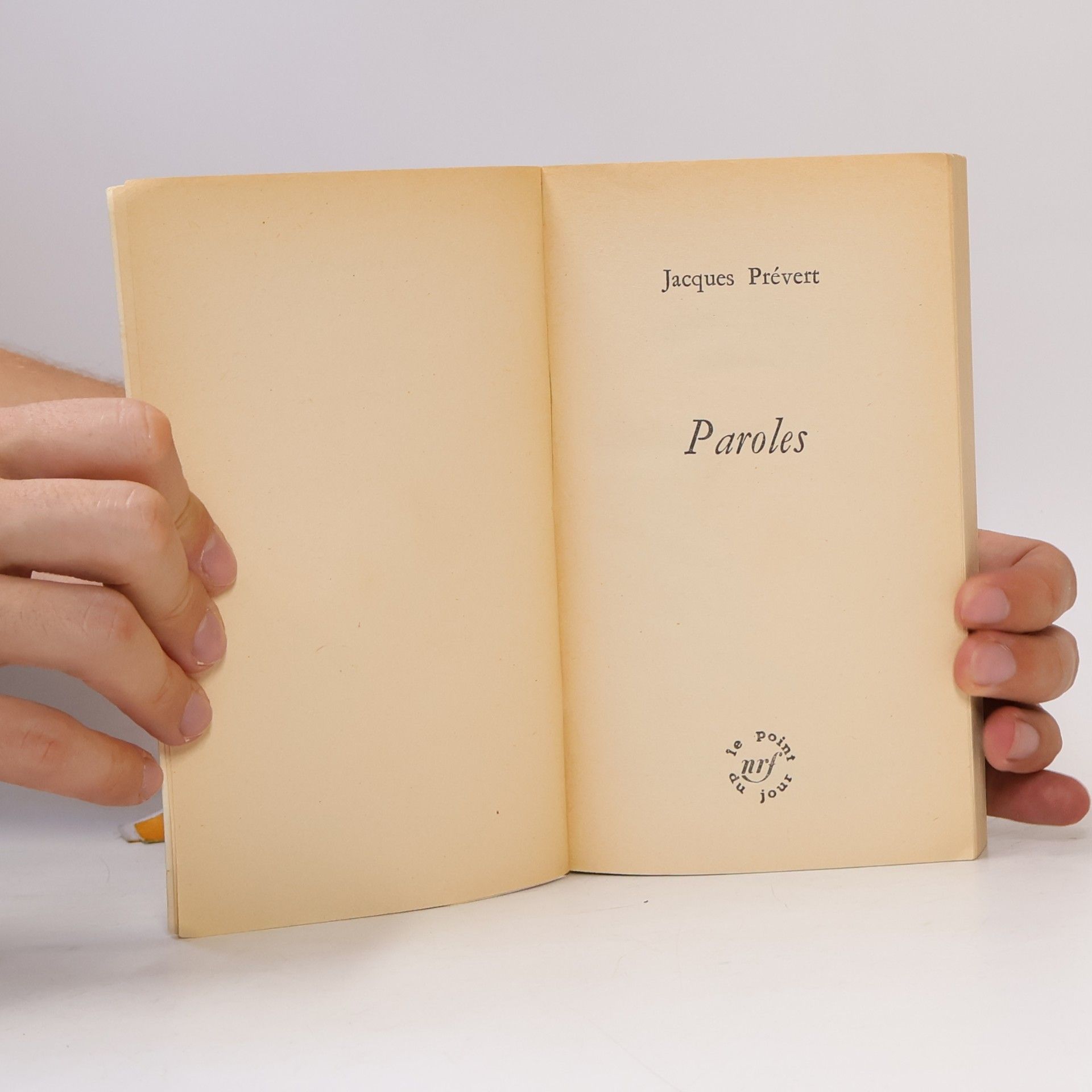Jacques Prévert Paroles