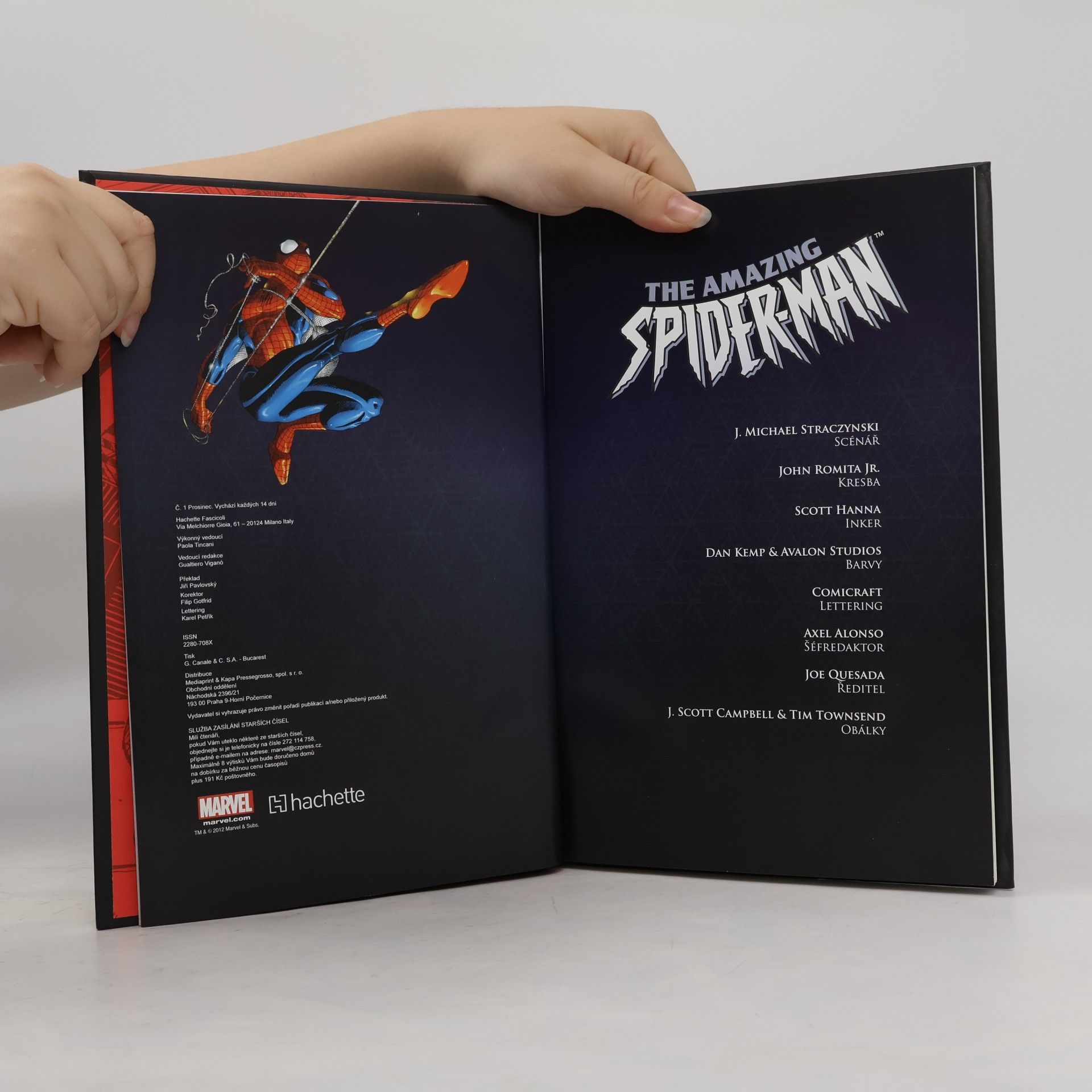 J. Michael Straczynski Ultimátní komiksový komplet 21. Amazing Spider-Man. Návrat