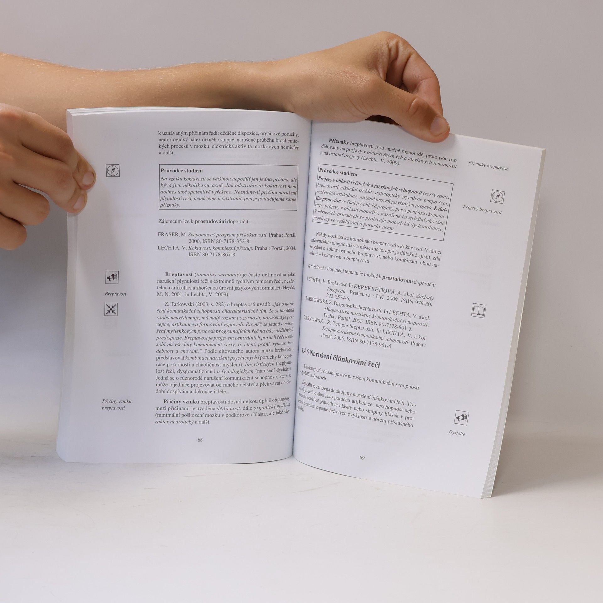 Jiřina Klenková Kapitoly pro studenty logopedie : text k distančnímu vzdělávání
