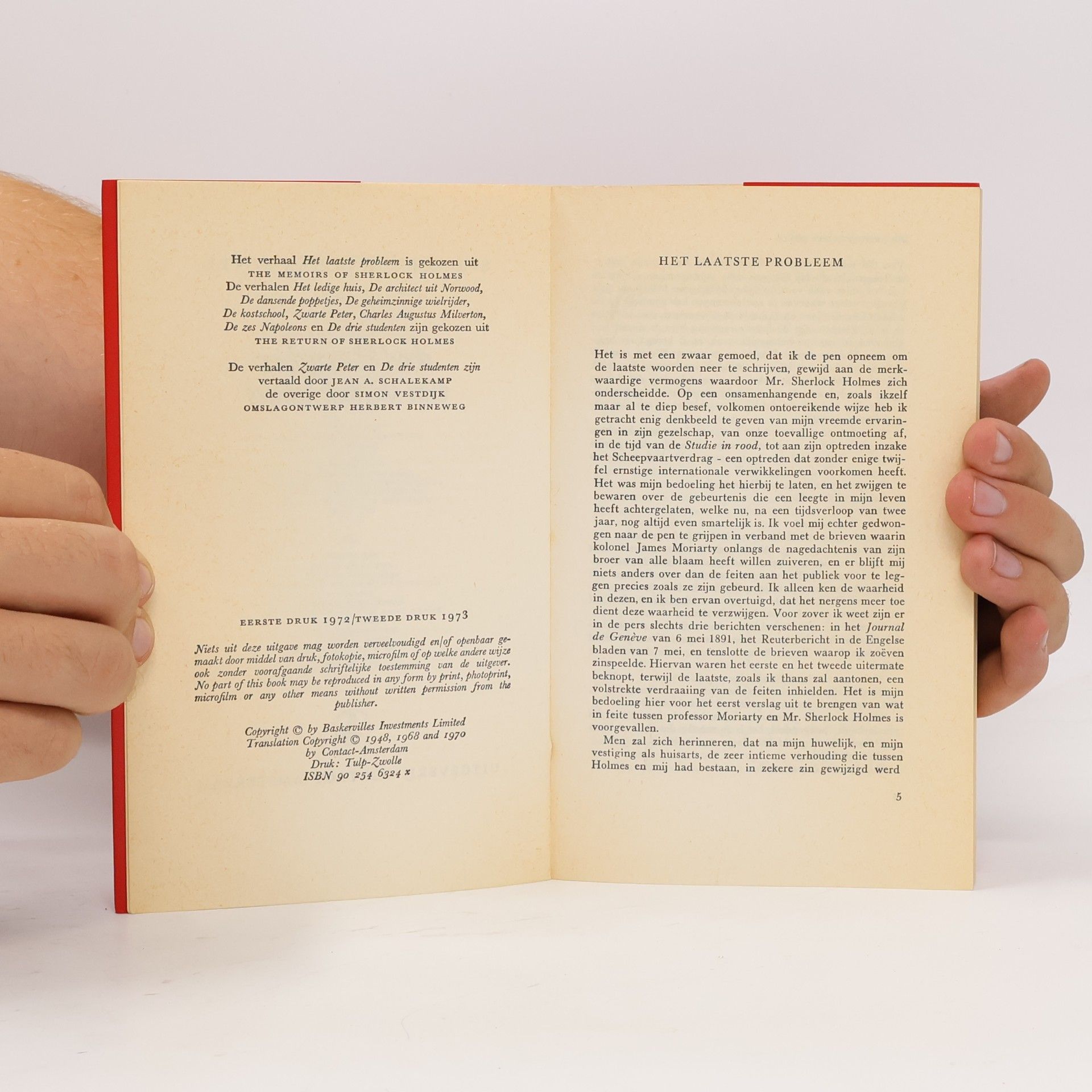 Sir Arthur Conan Doyle Ultimoreeks: Dood en terugkeer van Sherlock Holmes