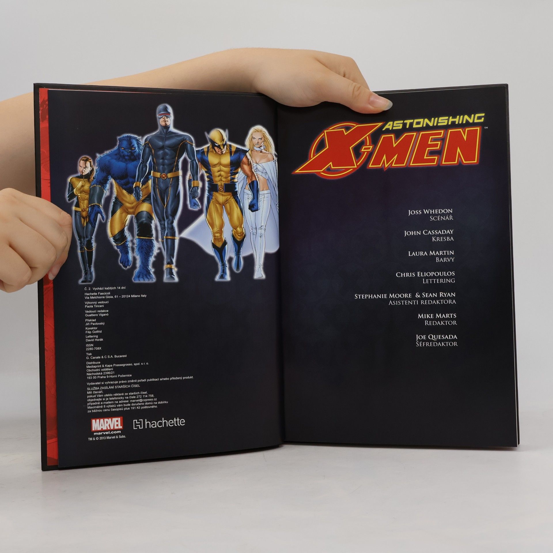 Joss Whedon Ultimátní komiksový komplet 36. Astonishing X-Men. Nadaní