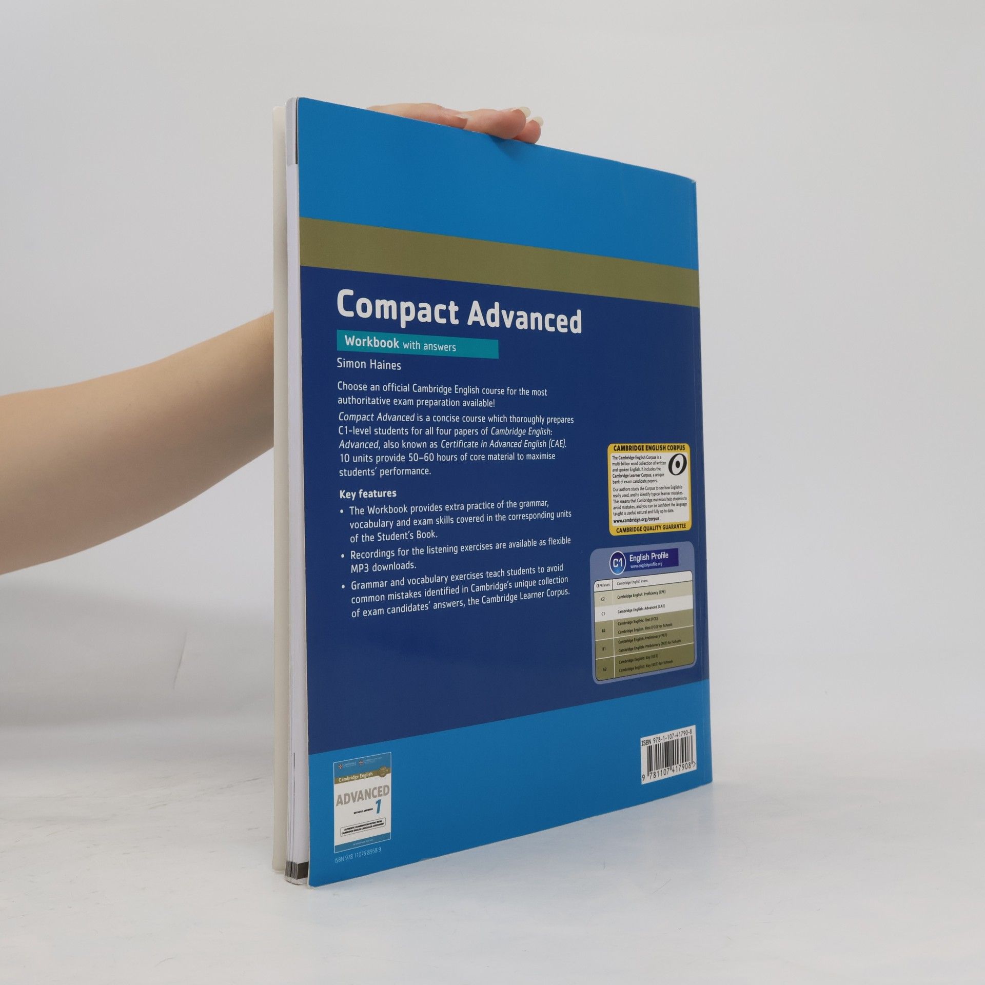 Simon Haines Compact advanced. Workbook with answers