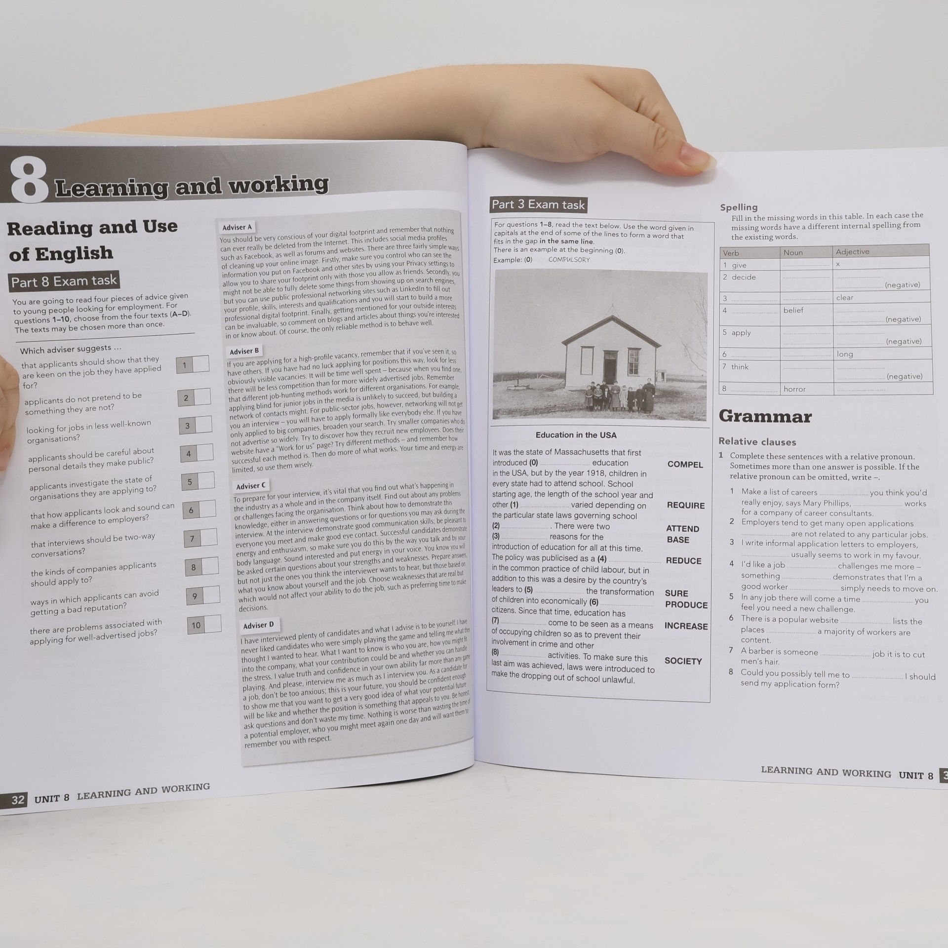Simon Haines Compact advanced. Workbook with answers