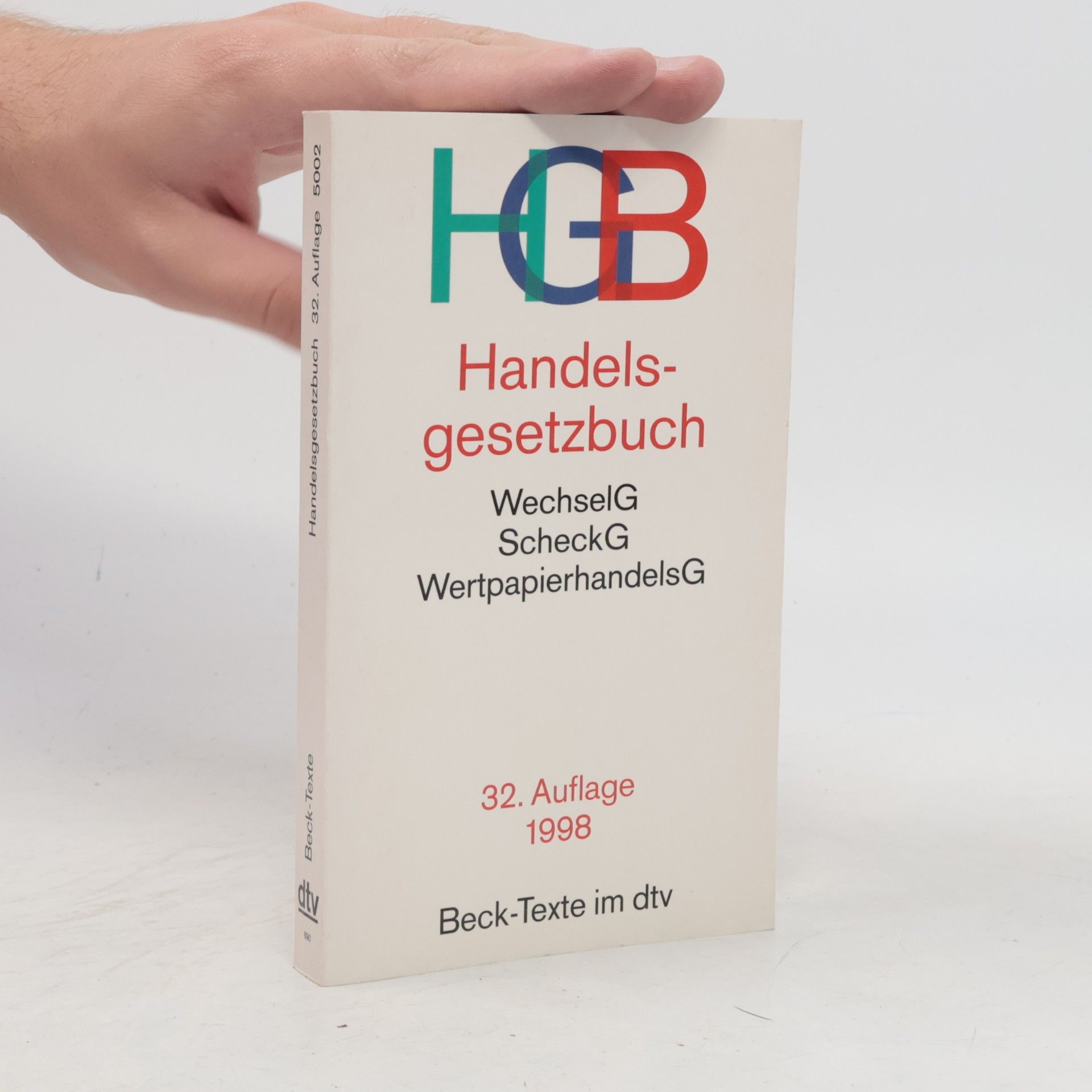 Autorenkollektiv Handelsgesetzbuch 32/1998