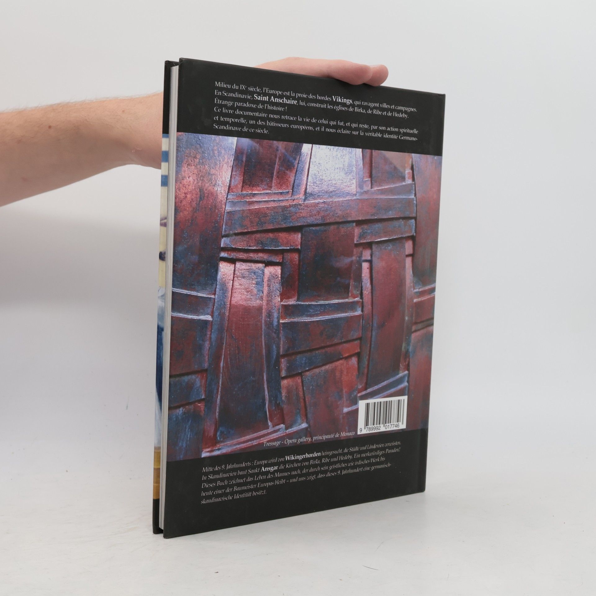 Mickael Ansger Ansgar Missionen in Wikinger Ländern - Dokumentarbuch über Ansgars Leben (801-865) (zweisprachig)