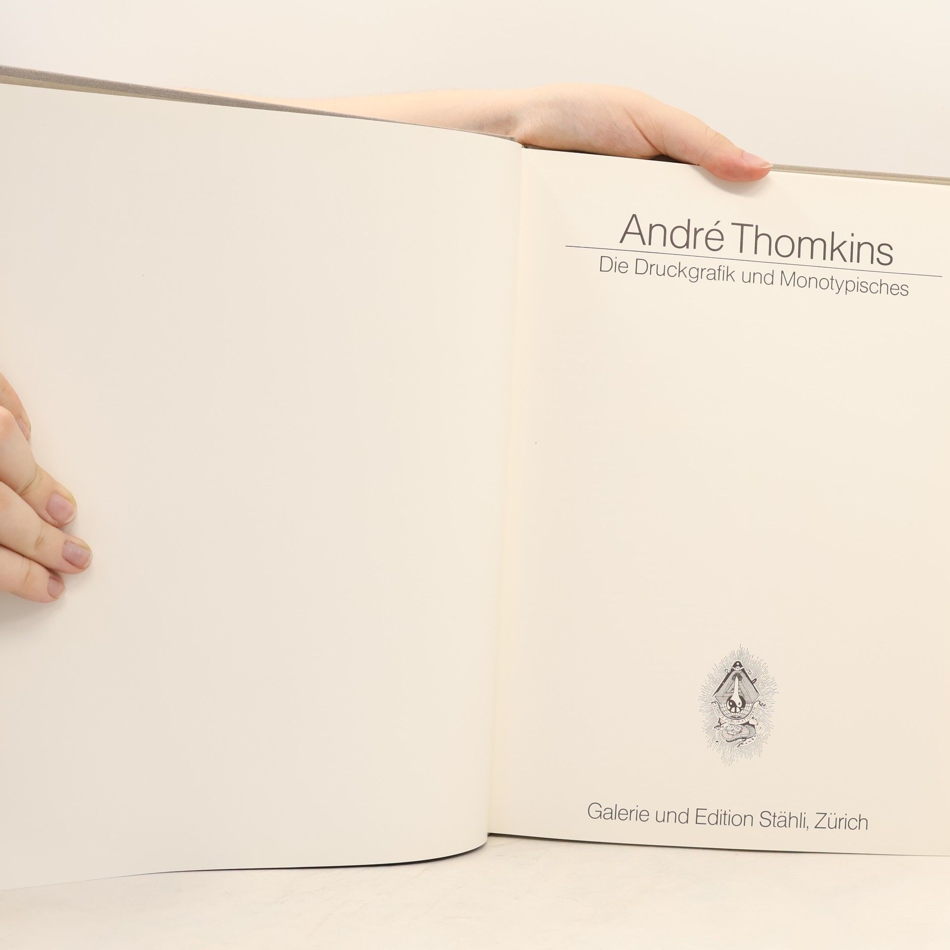 Andre Thomkins Die Druckgrafik und Monotypisches
