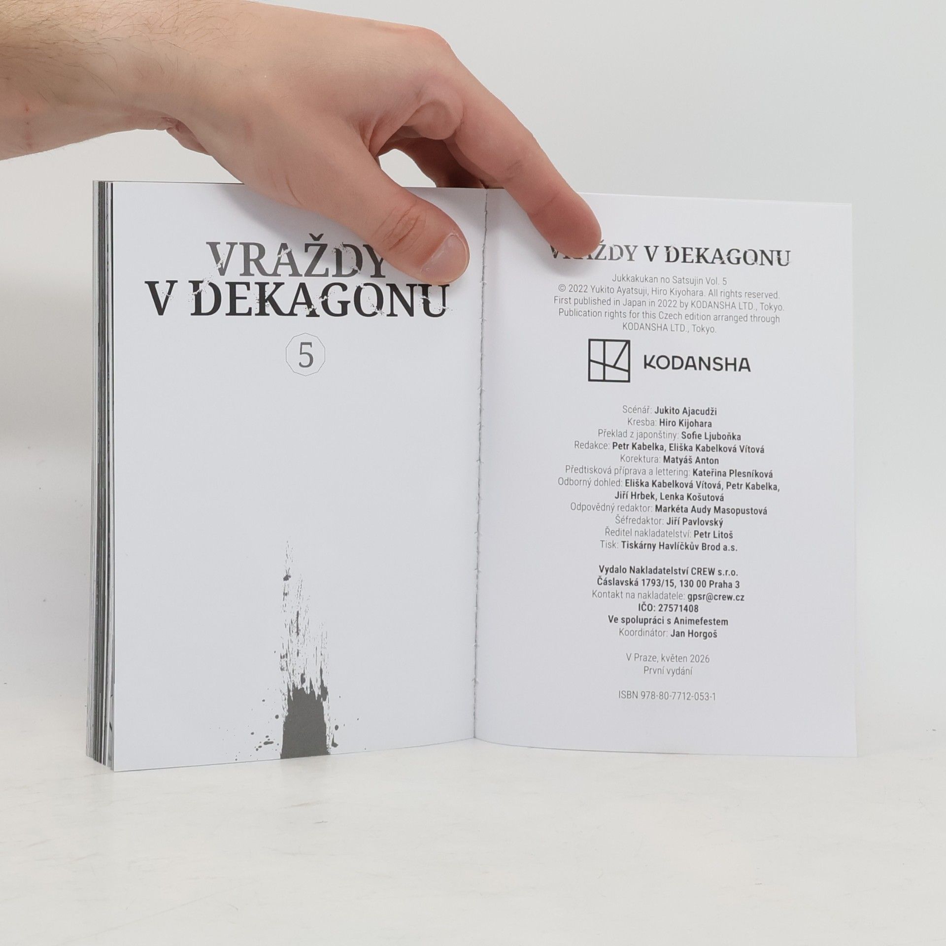 Jukito Ajacudži Vraždy v Dekagonu 5