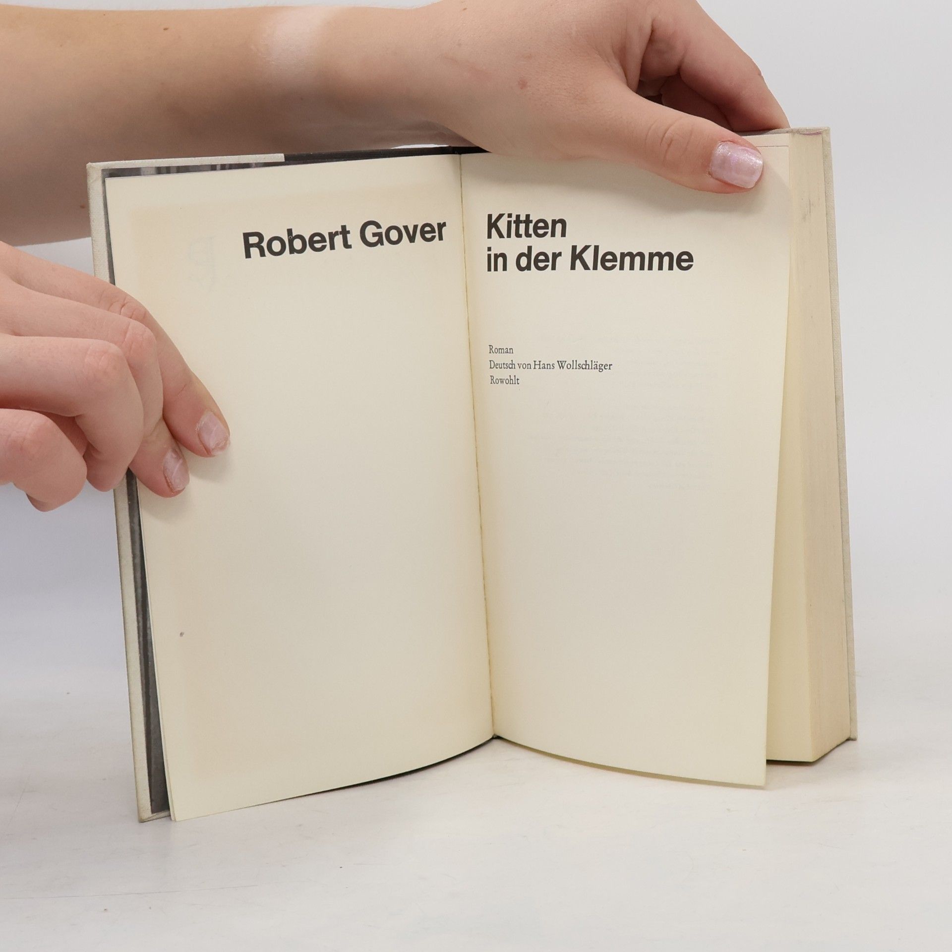Robert Gover Kitten in der Klemme