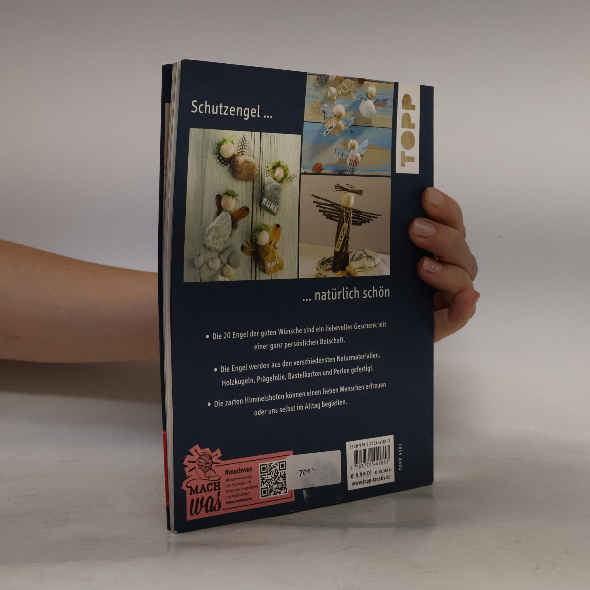 Armin Täubner Engel der guten Wünsche aus Naturmaterial gebastelt