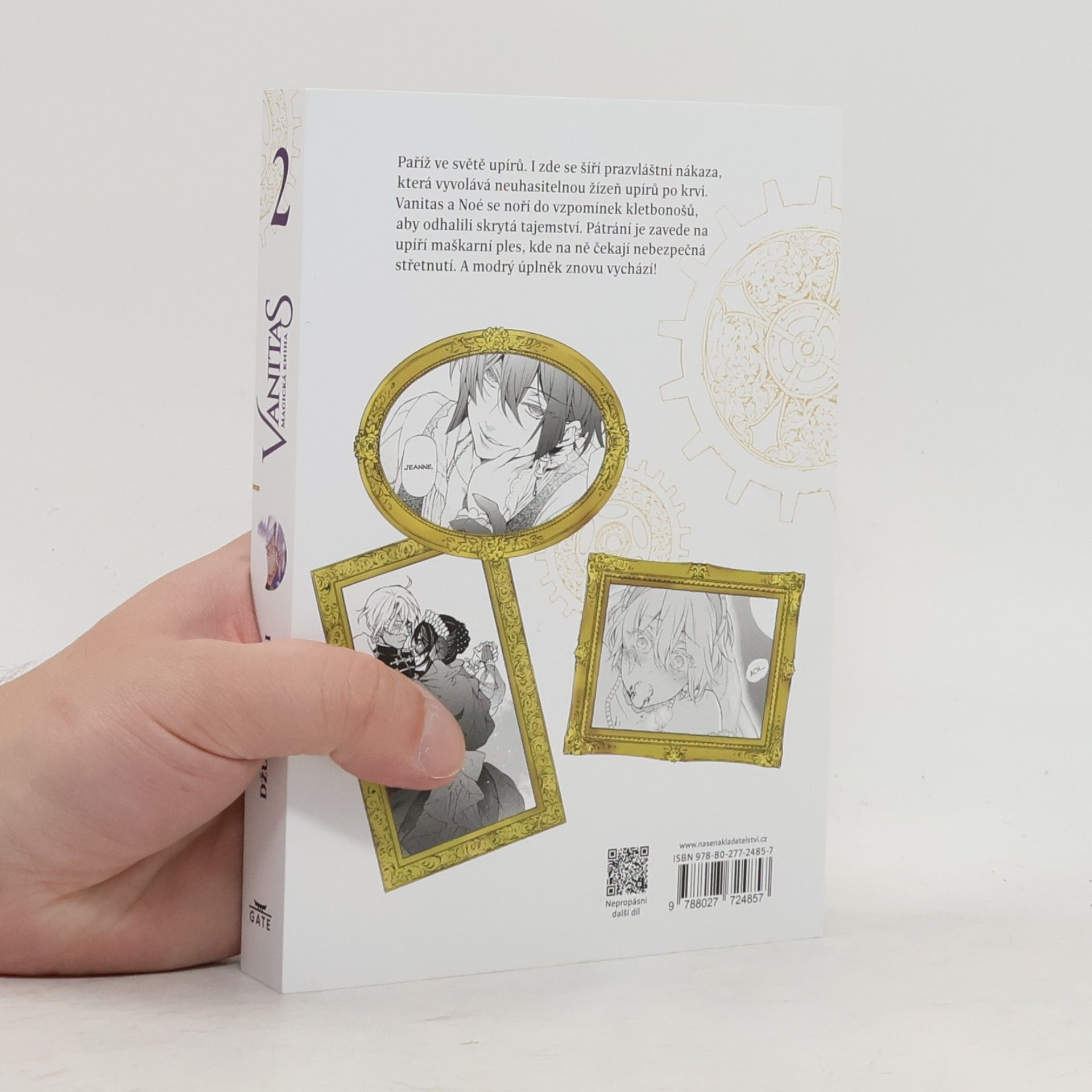 Jun Mochizuki Vanitas 2. Magická kniha