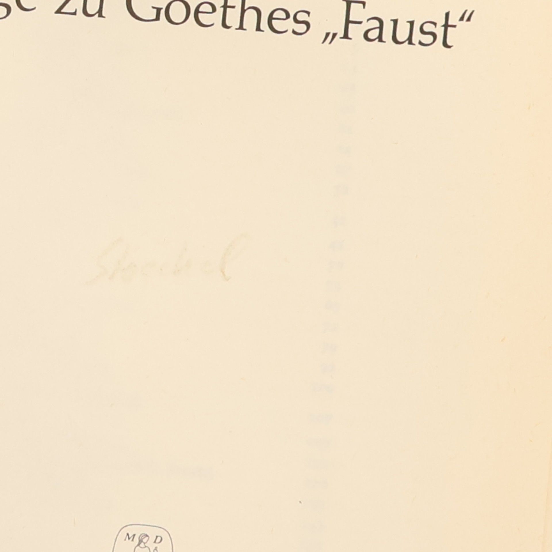 Albrecht Weber Wege Zu Goethes Faust