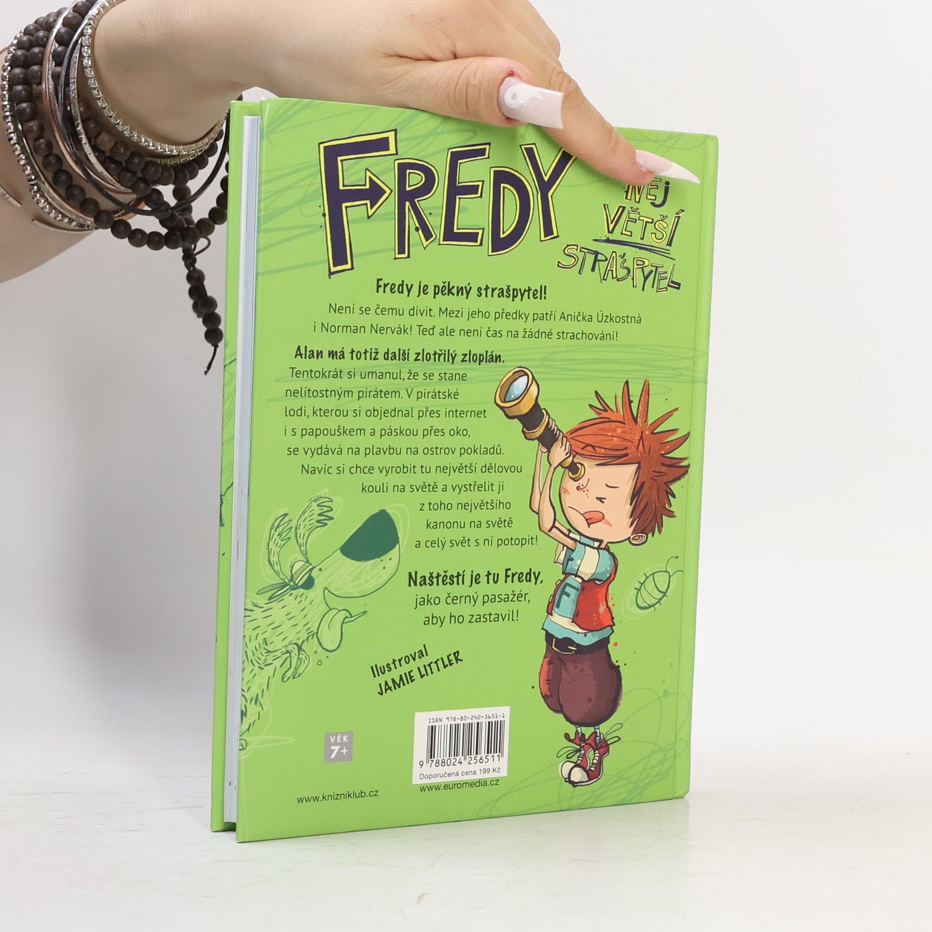 Georgia Pritchett Fredy. Největší strašpytel bojuje s pirátem