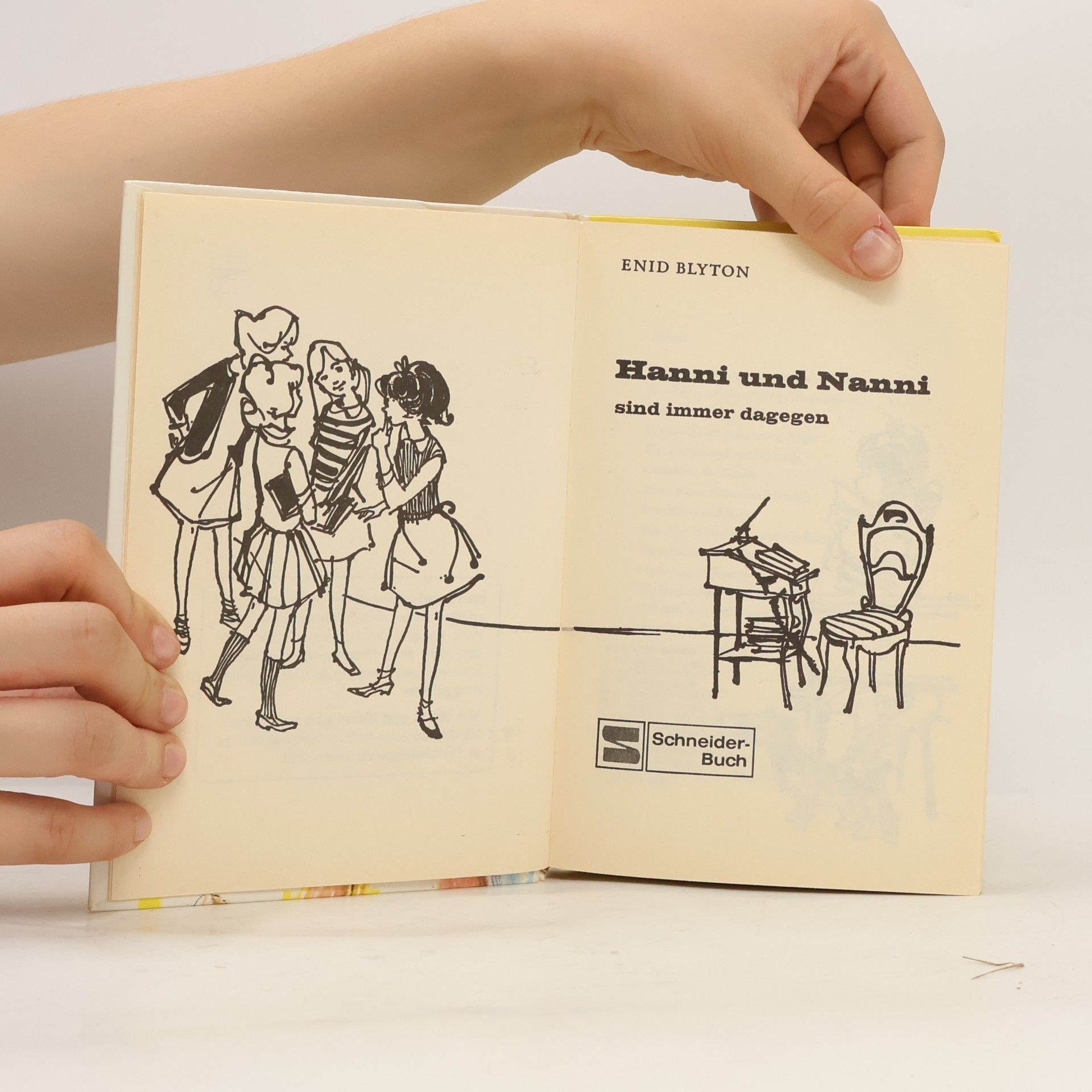 Enid Blyton Hanni und Nanni sind immer dagegen 1