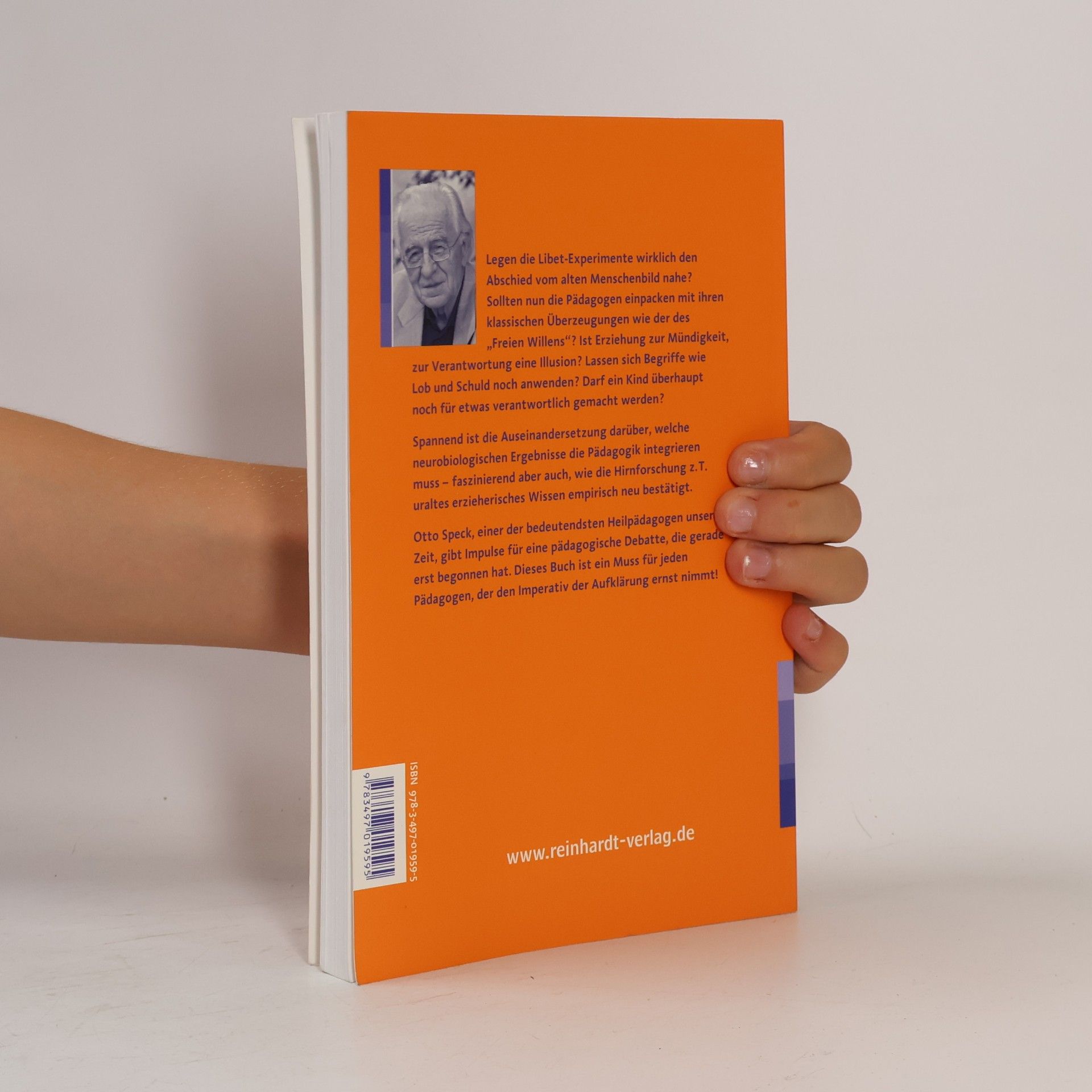 Otto Speck Hirnforschung und Erziehung