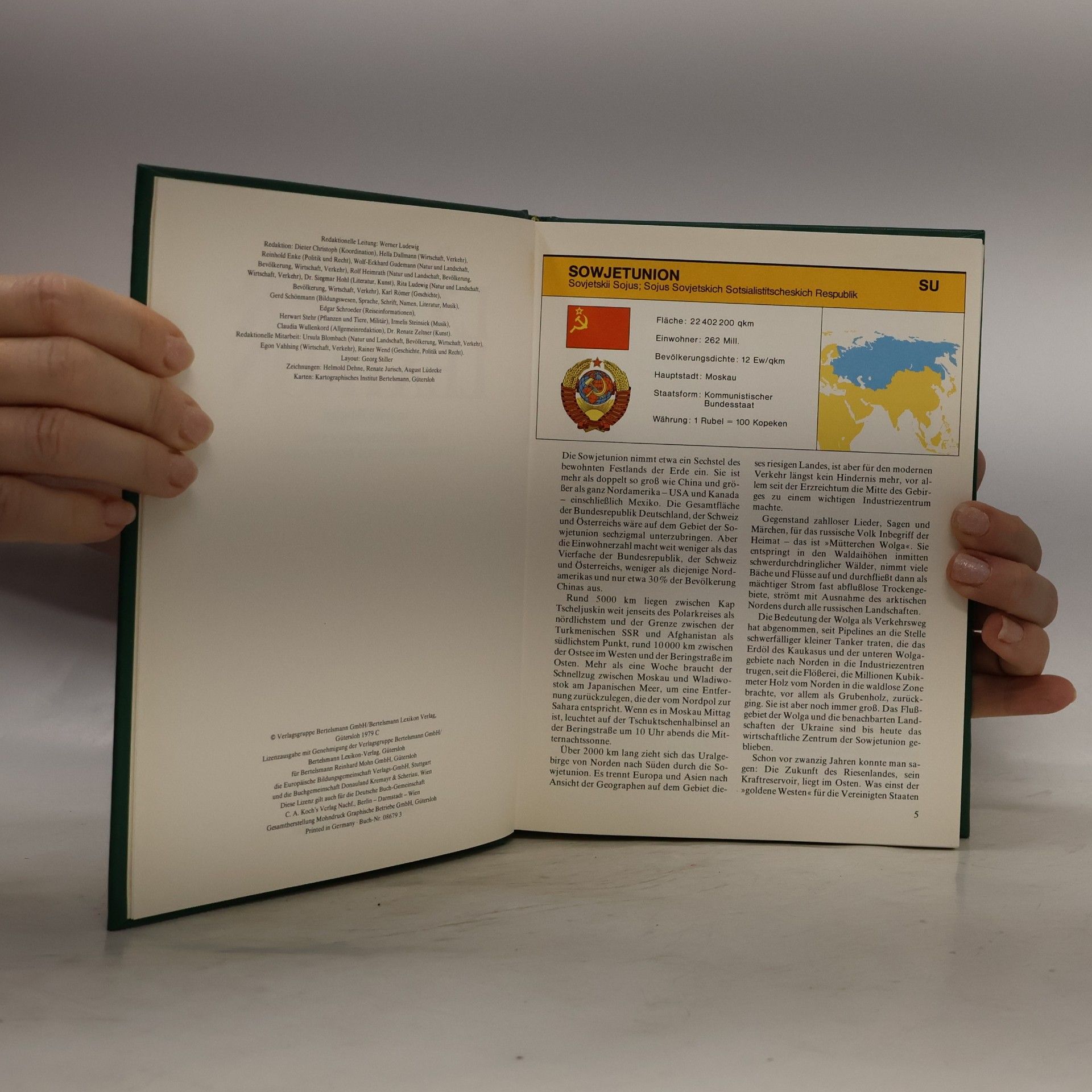 Autorenkollektiv Das Moderne Länderlexikon 9. Sowjetunion-Tschad