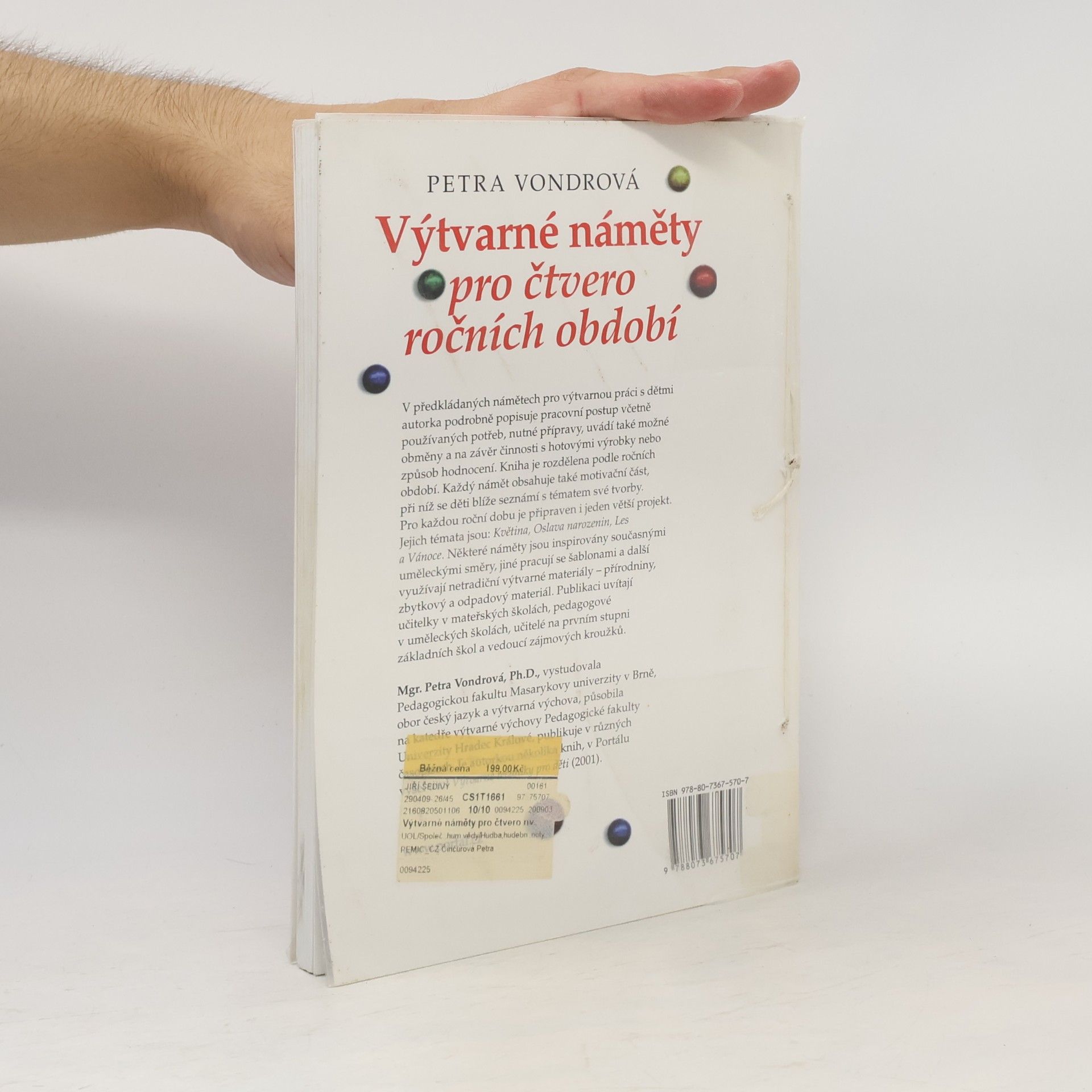 Petra Vondrová Výtvarné náměty pro čtvero ročních období