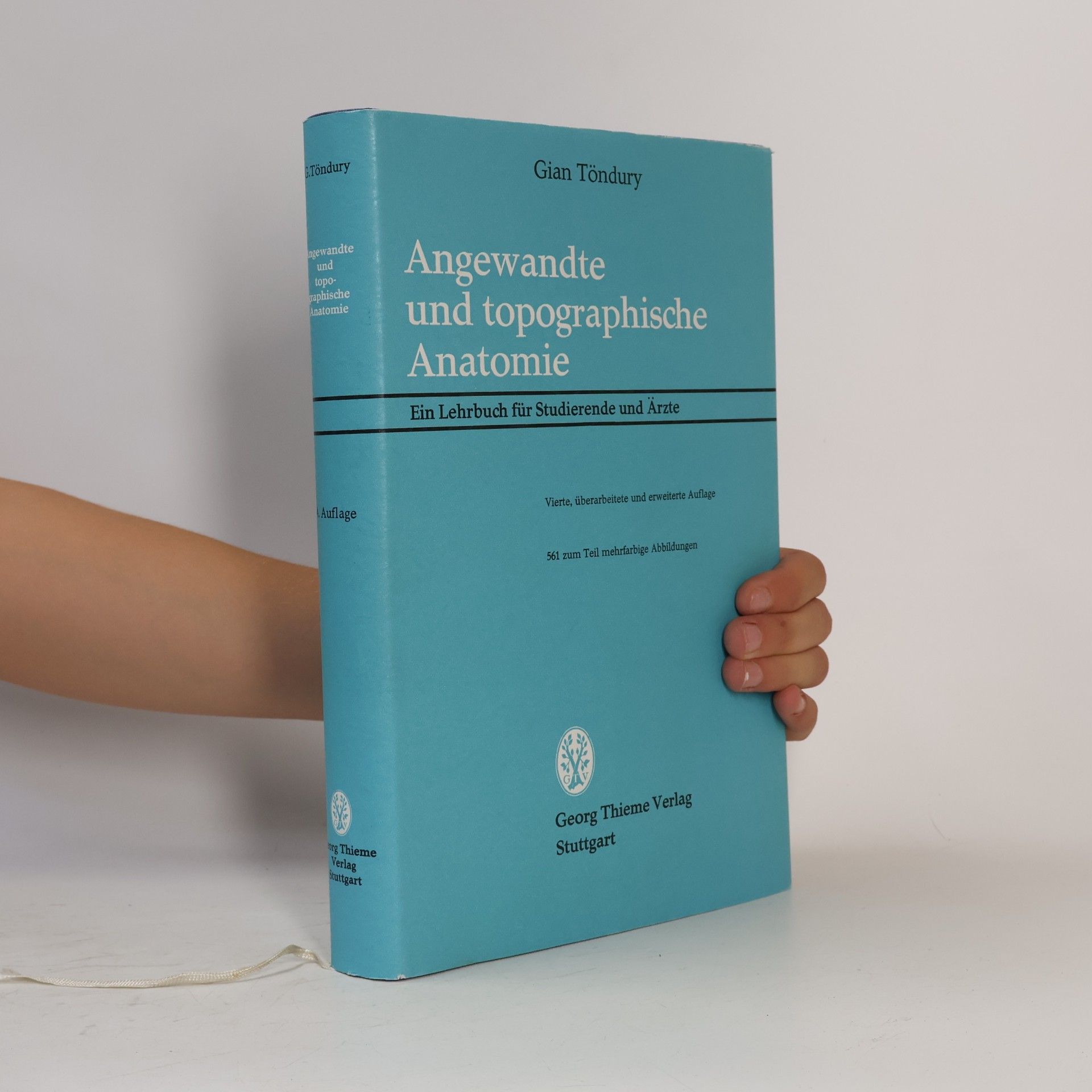 Gian Töndury Angewandte und topographische Anatomie