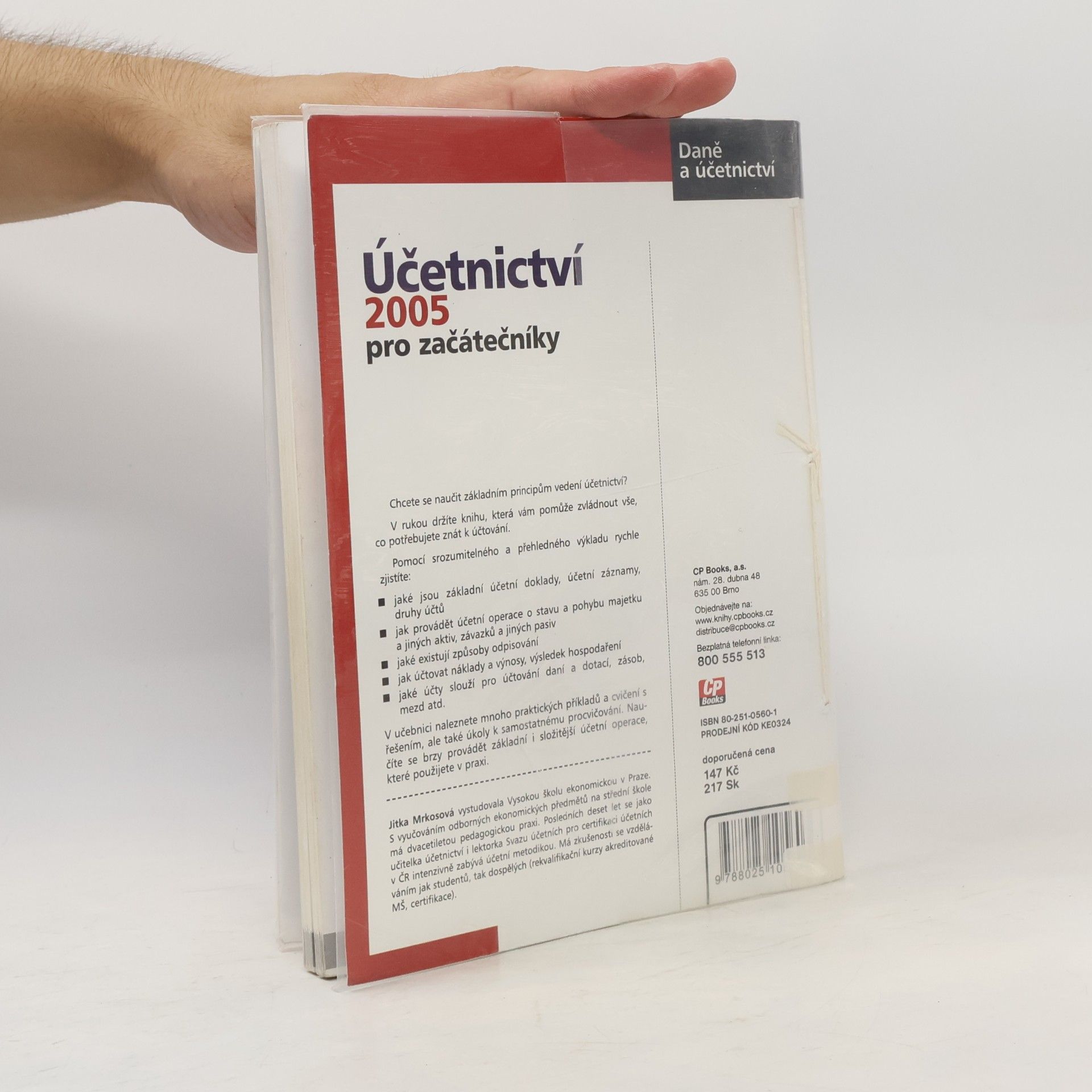 Jitka Mrkosová Účetnictví 2005 pro začátečníky