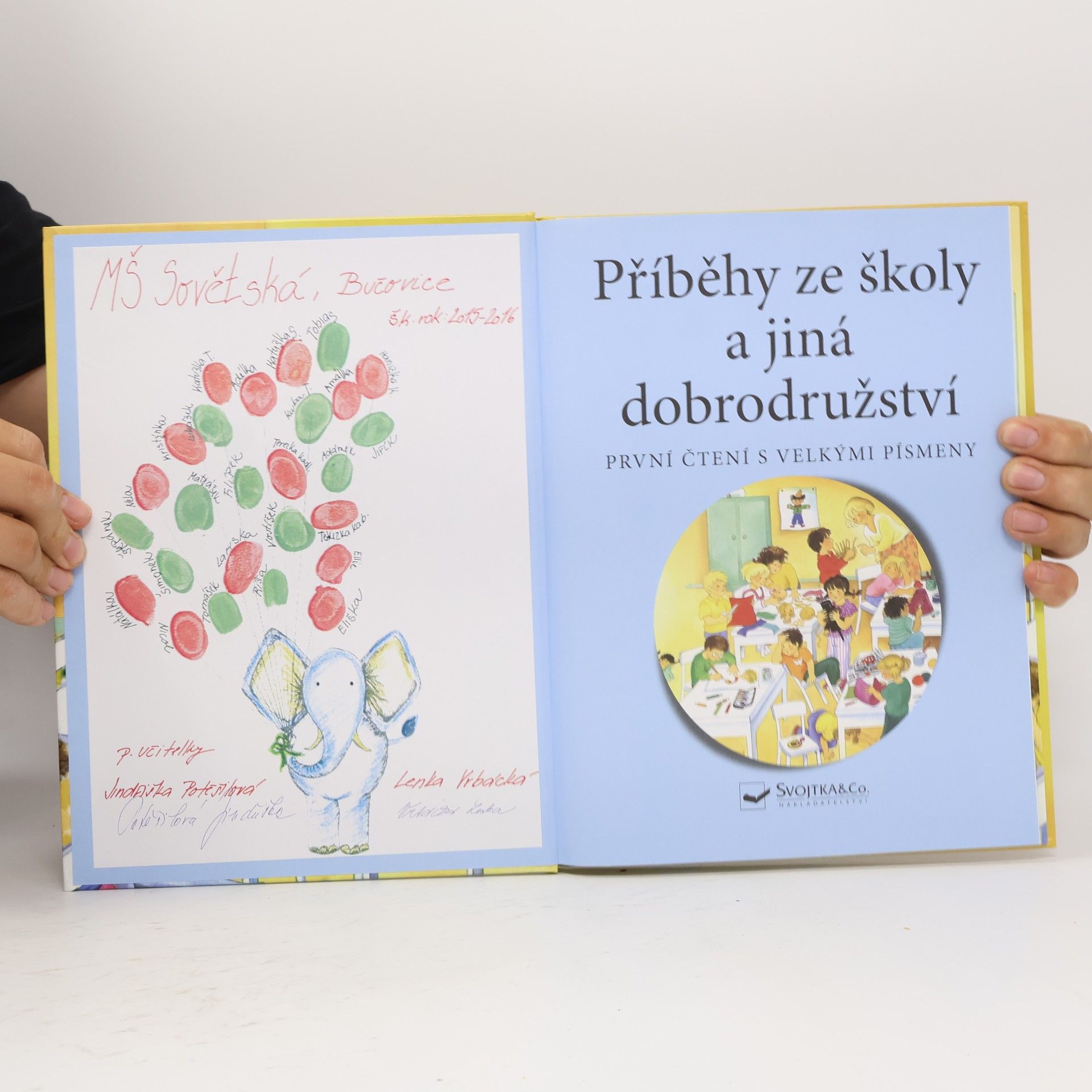 Valériane Macías Příběhy ze školy a jiná dobrodružství. První čtení s velkými písmeny