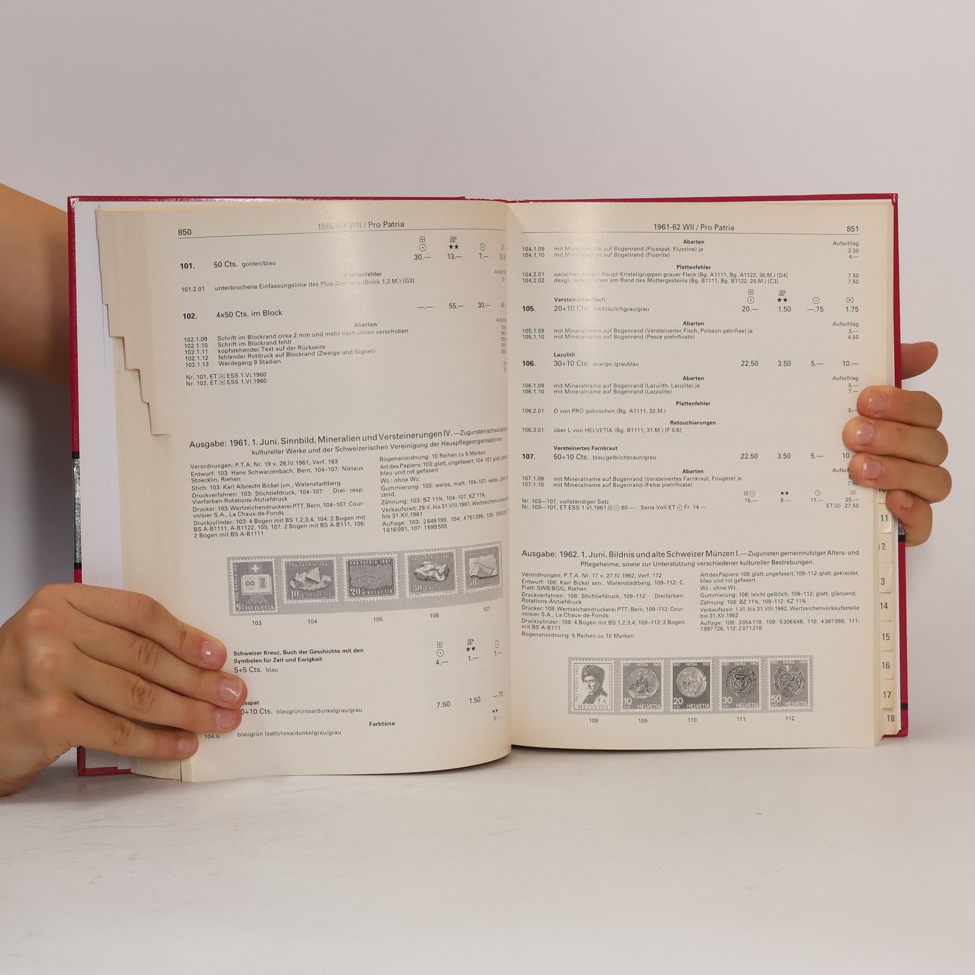 Max Hertsch Spezialkatalog über die Briefmarken der Schweiz 2