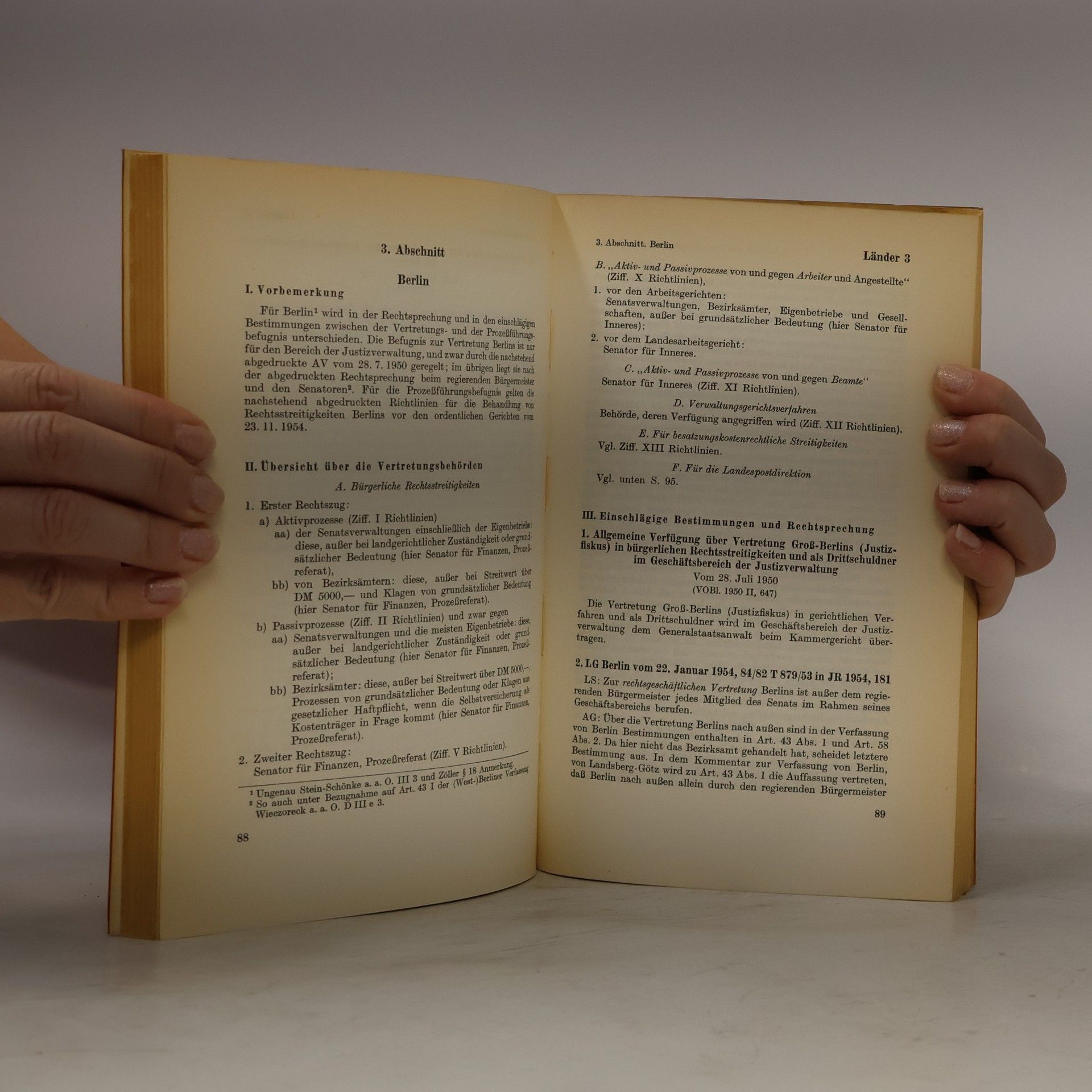 Ludwig Leiß Die Vertretung des Reichs, des Bundes und der Länder vor den ordentlichen Gerichten