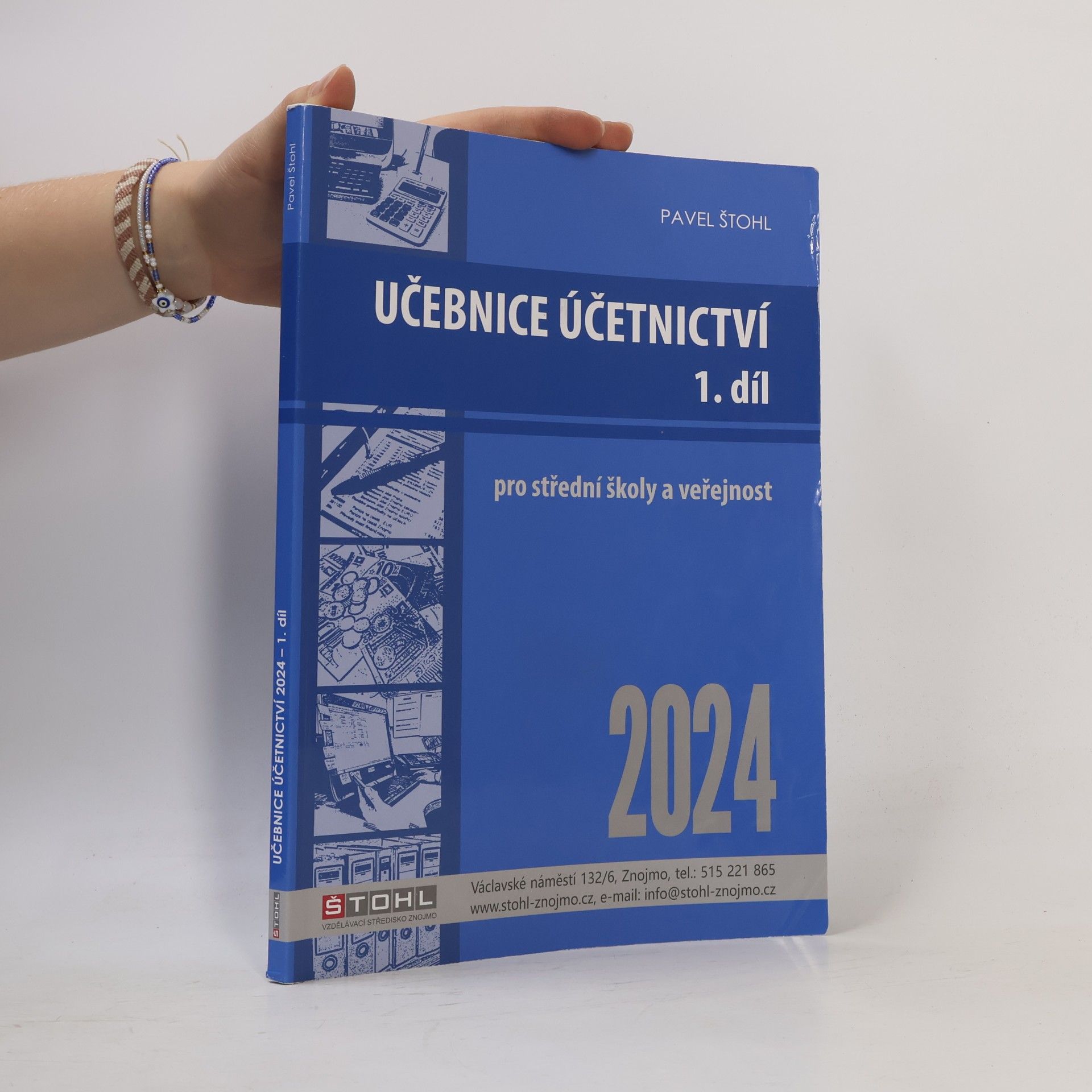 Pavel Štohl Učebnice Účetnictví I. díl 2024