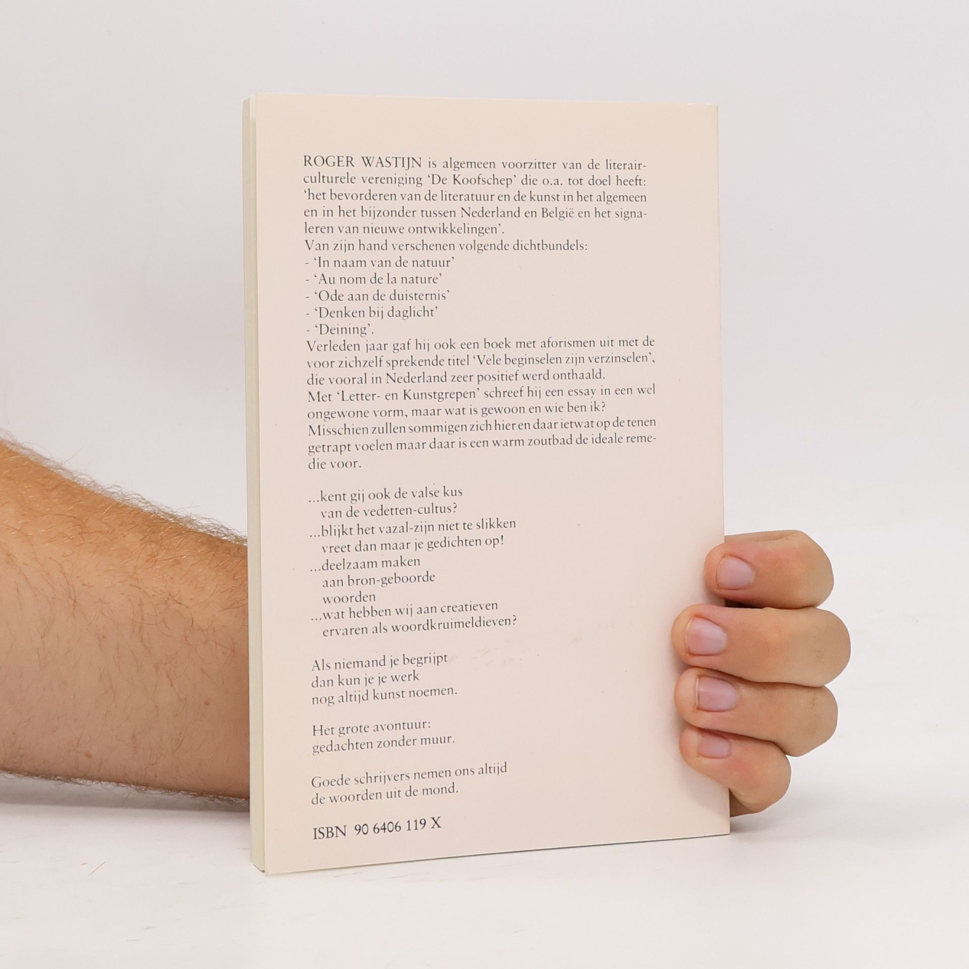 Roger Wastijn Letter en kunstgrepen