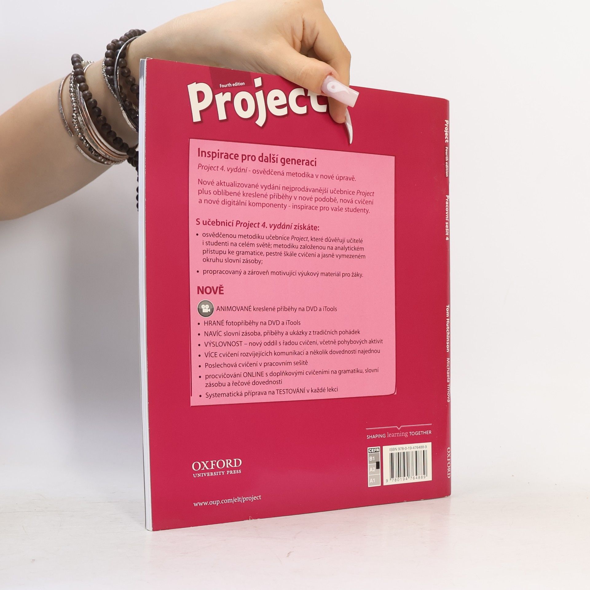 Tom Hutchinson Project 4. Pracovní sešit s poslechovým CD